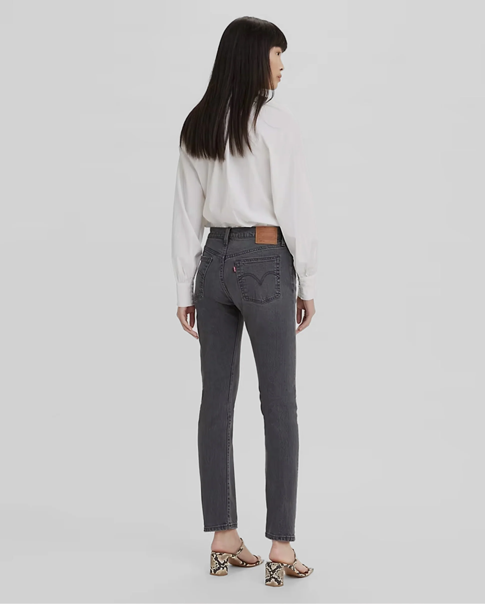 501 SKINNY / WELL WORN BLACK - Image 4