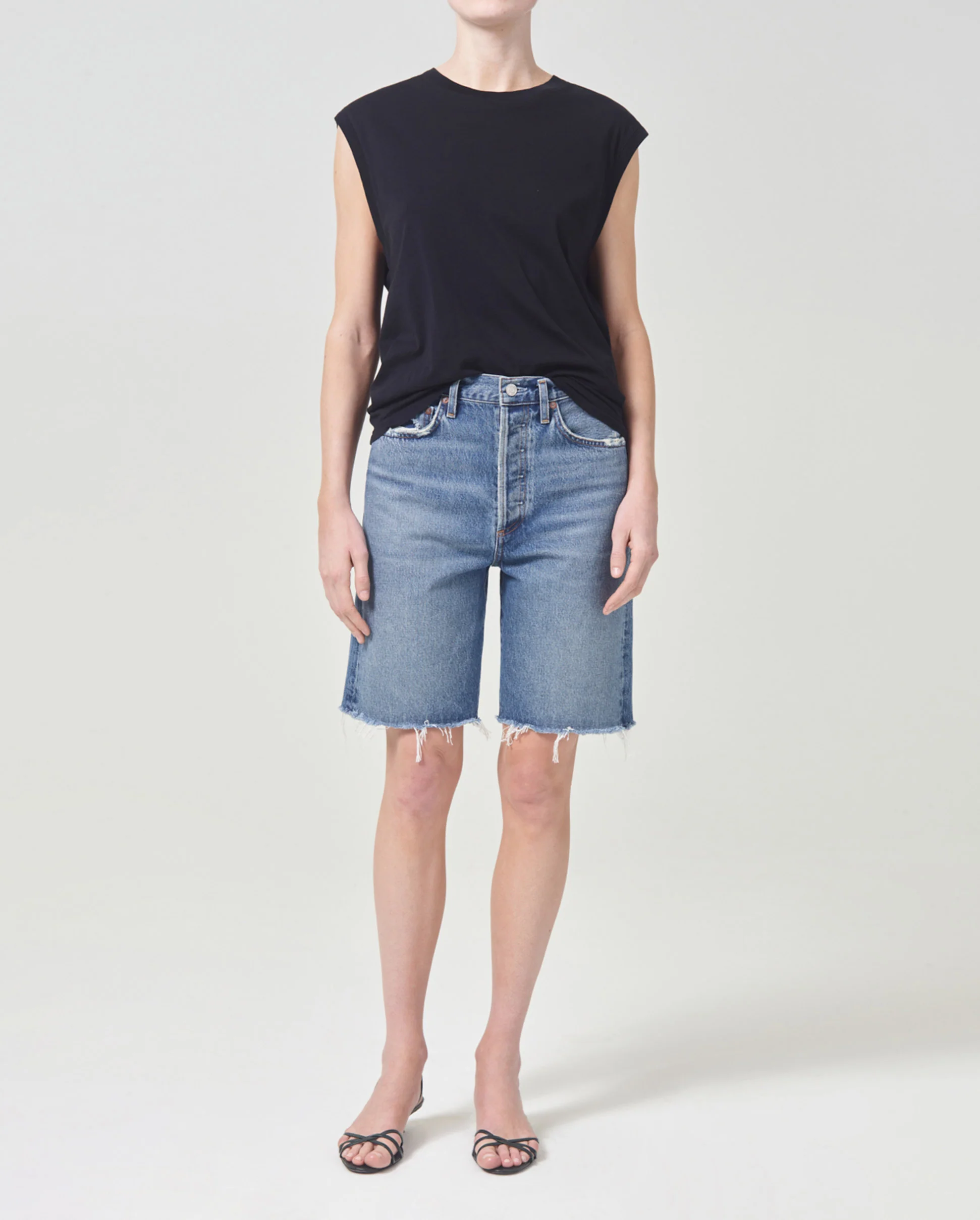 90's MID RISE LOOSE SHORT / PRECISION - Image 3