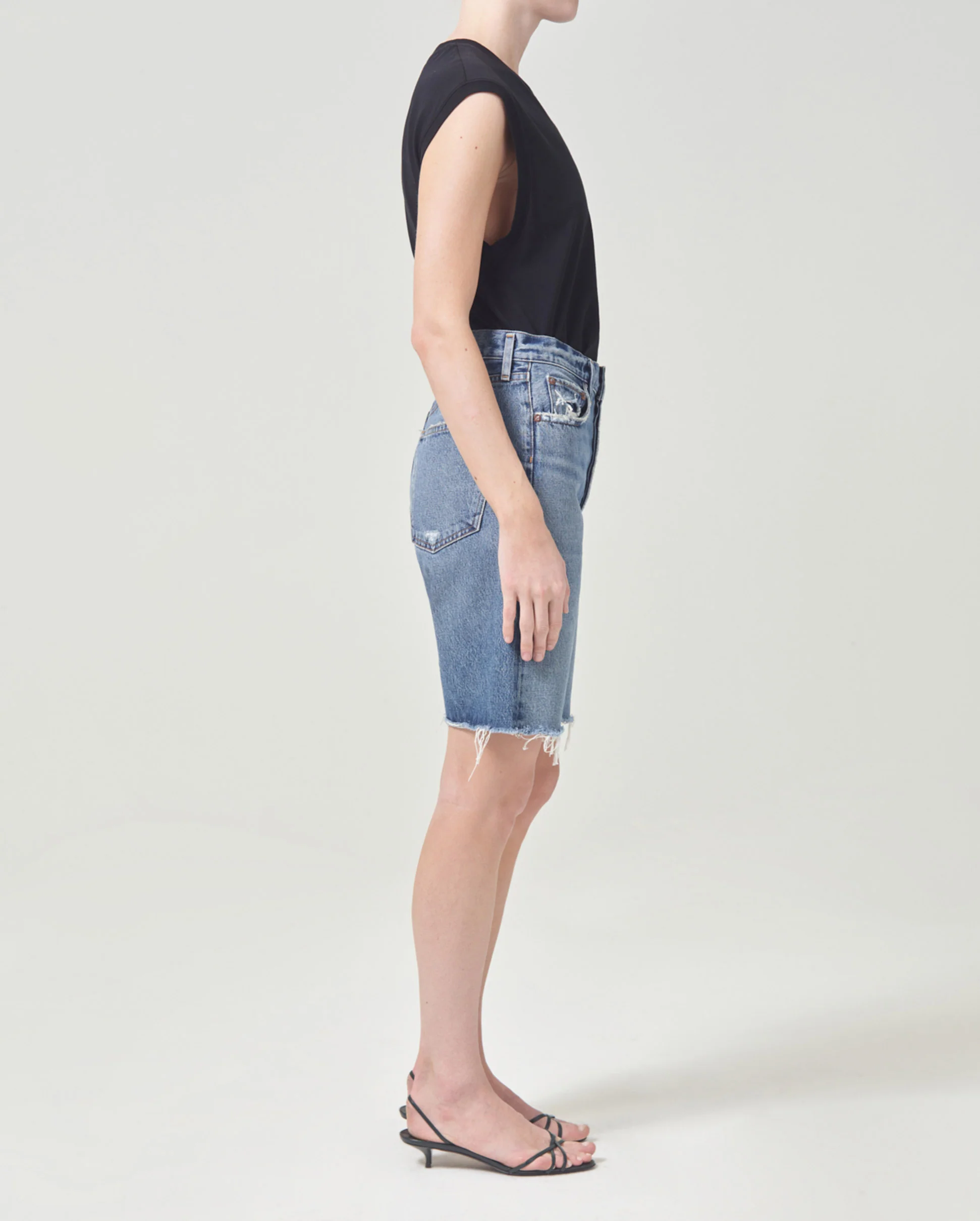 90's MID RISE LOOSE SHORT / PRECISION - Image 4