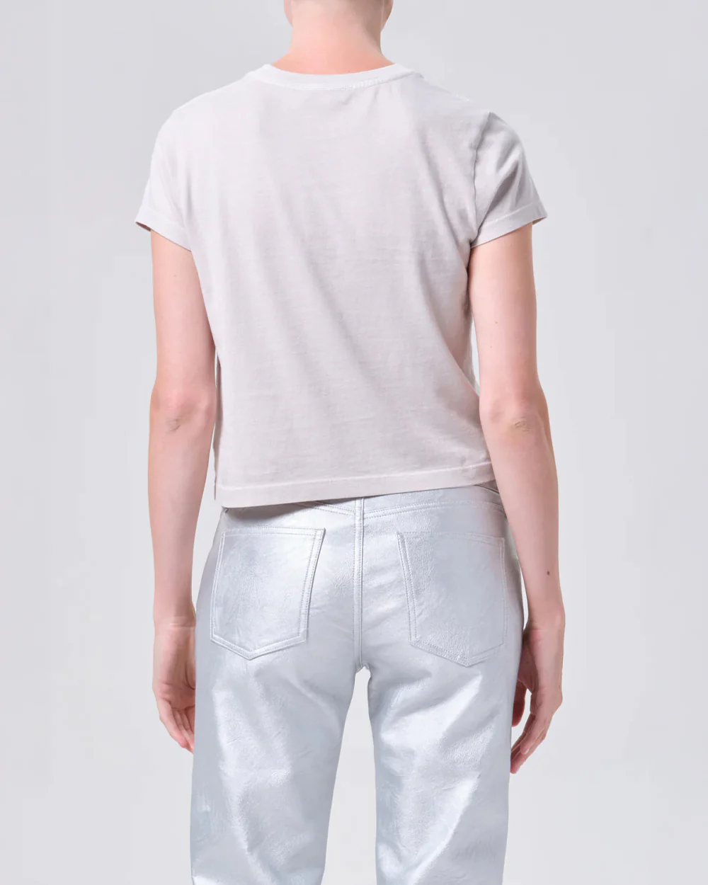 ADINE SHRUNKEN TEE / BONE - Image 3