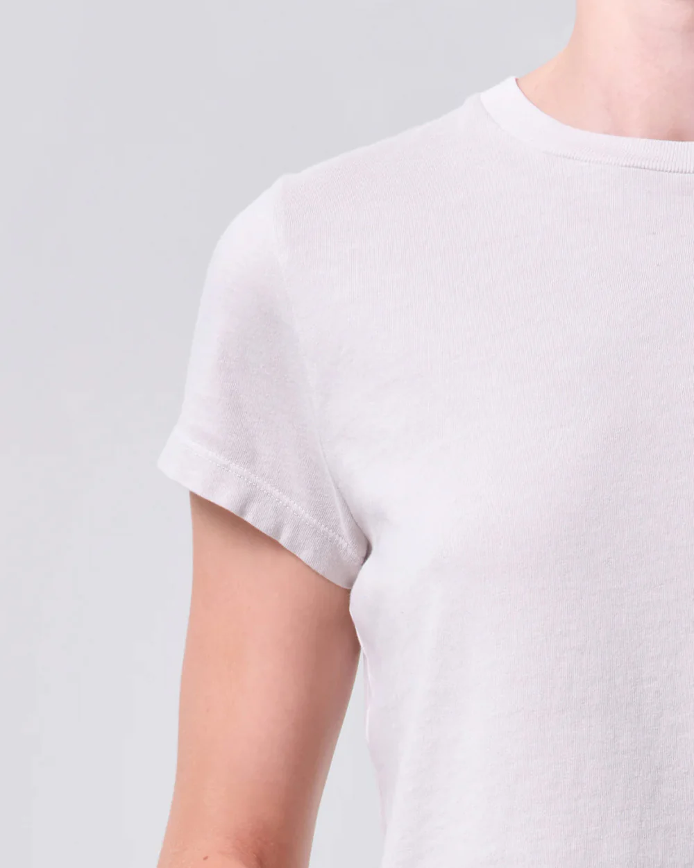 ADINE SHRUNKEN TEE / BONE - Image 5