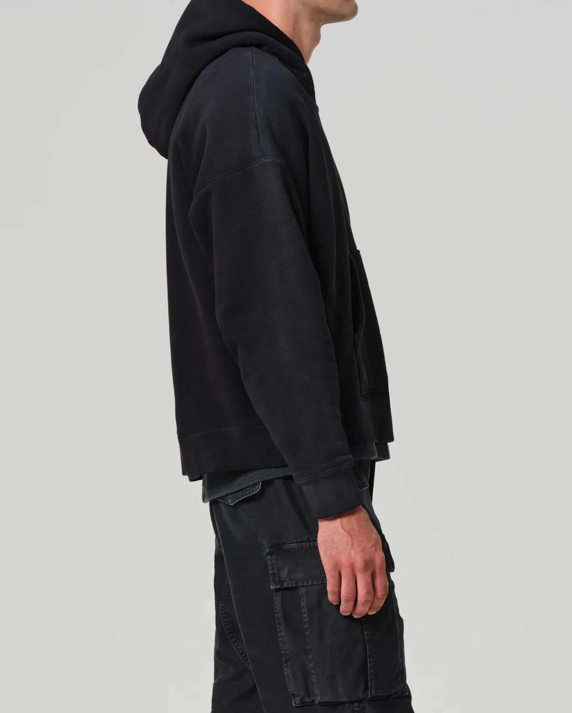 ARCHIVE HOODIE / WASHED BLACK - Image 3