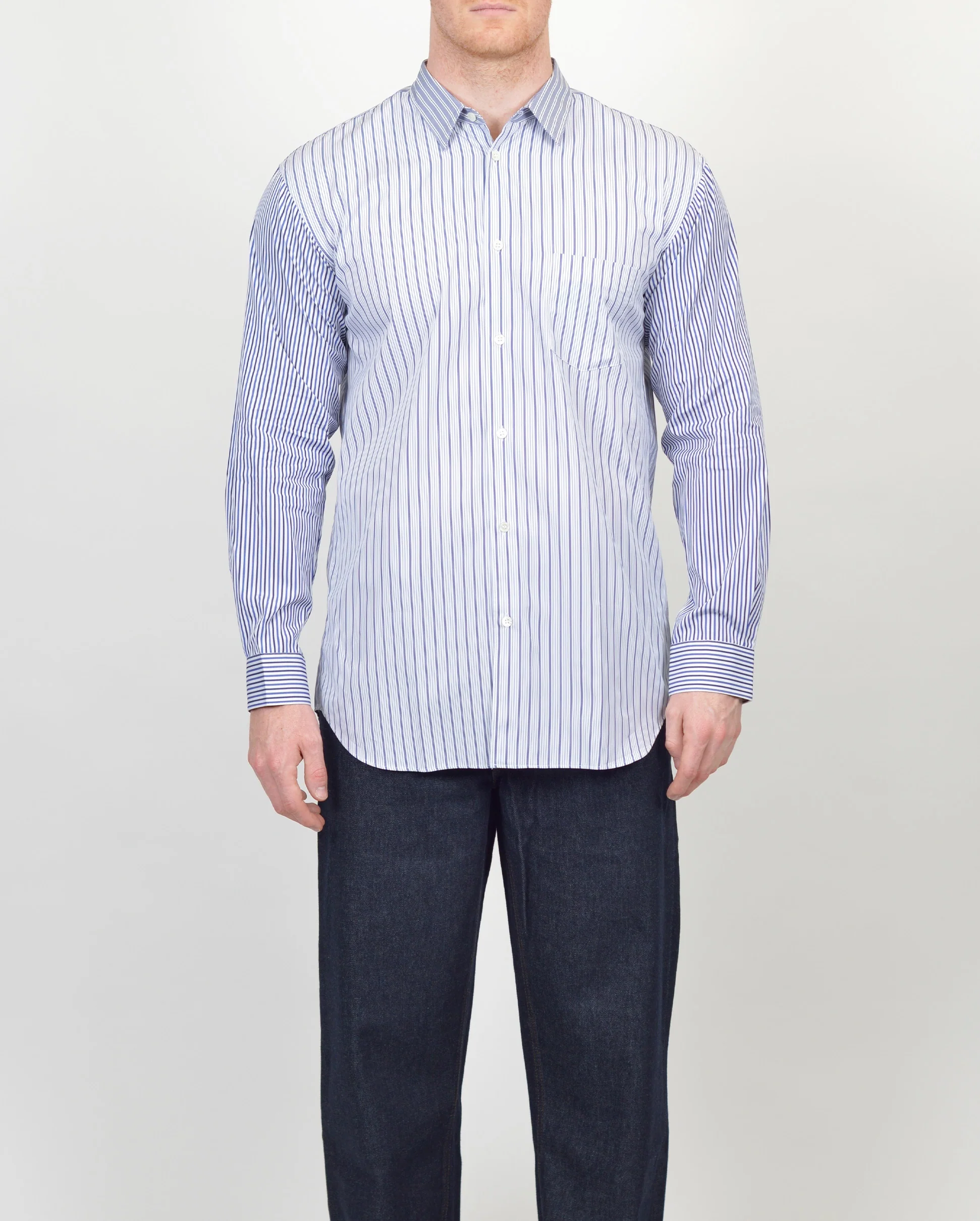 B108 SHIRT / STRIPE MIX 2 - Image 2