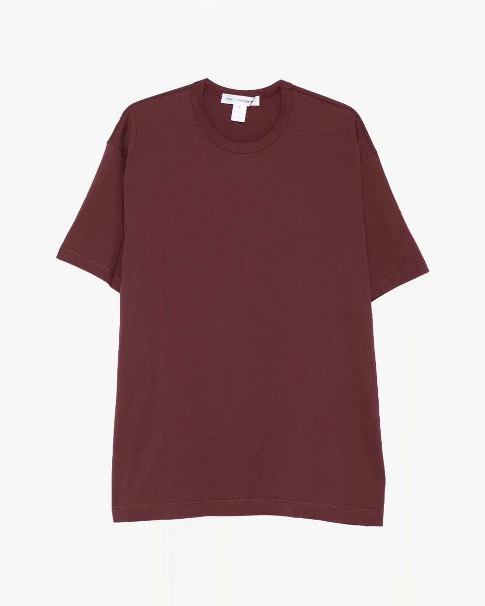 BASIC TEE T2PLA / DARK WINE