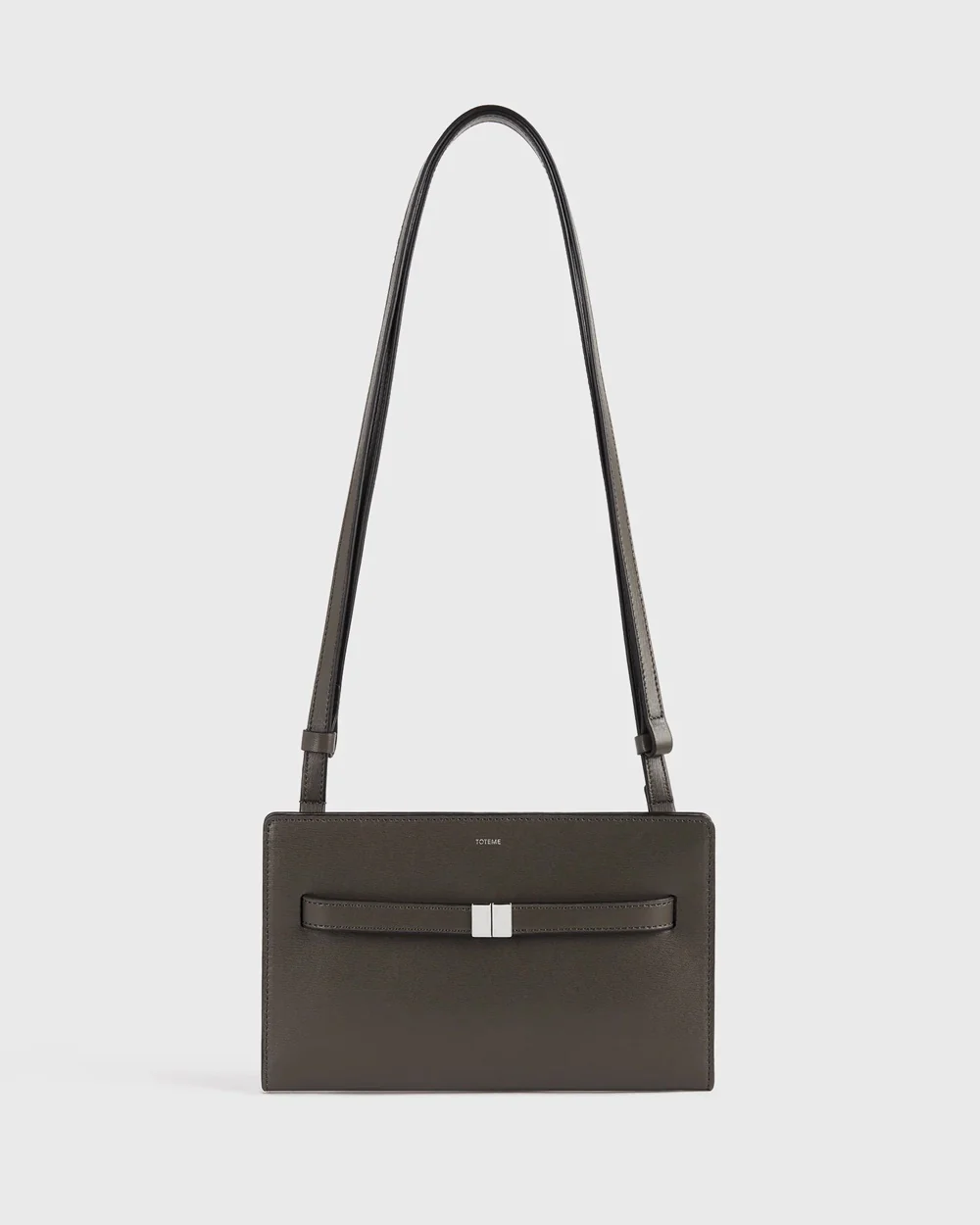 BELTED LEATHER CROSSBODY / BARK - Image 2