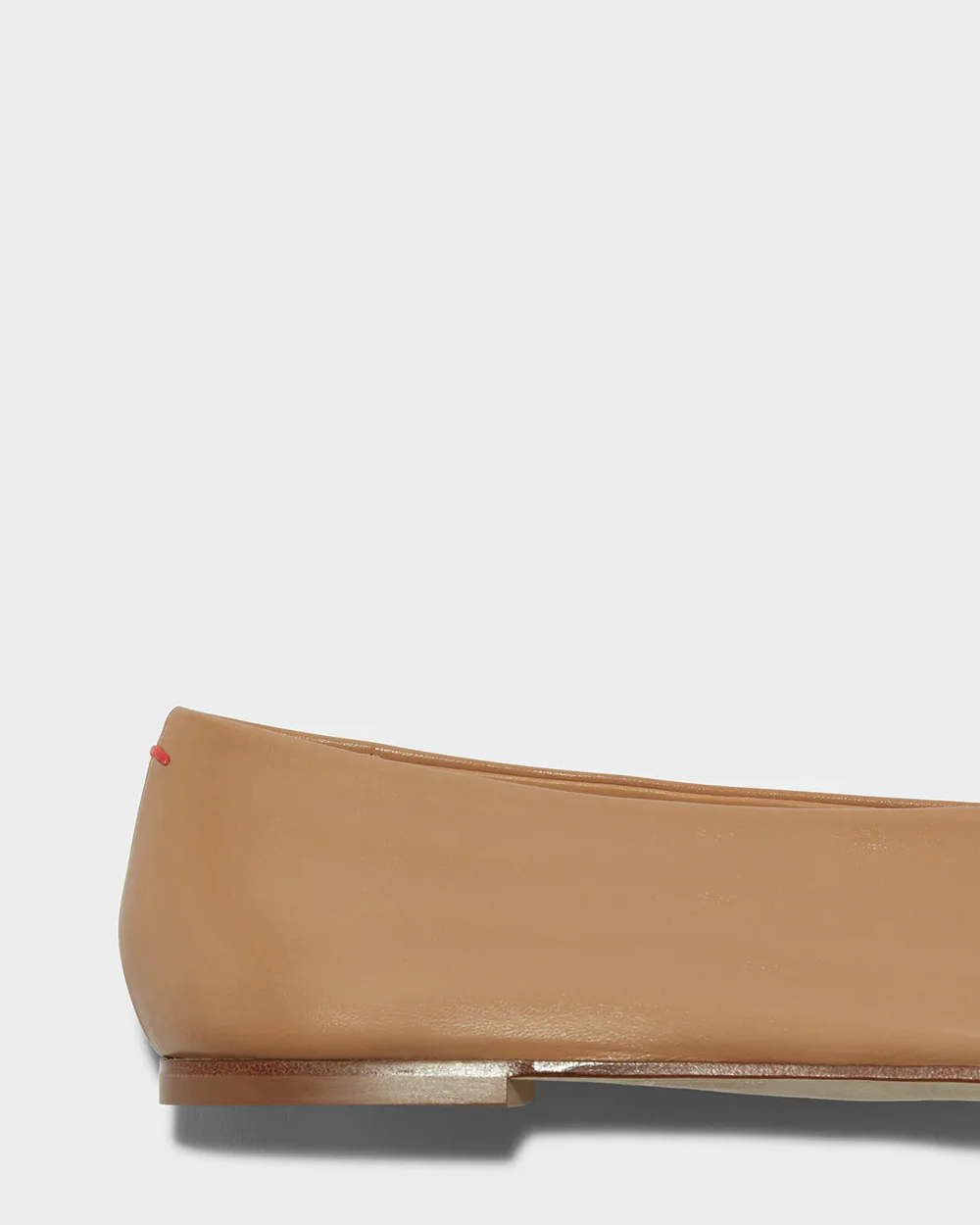 BETTY SQUARE-TOE FLATS / HAZELNUT - Image 5