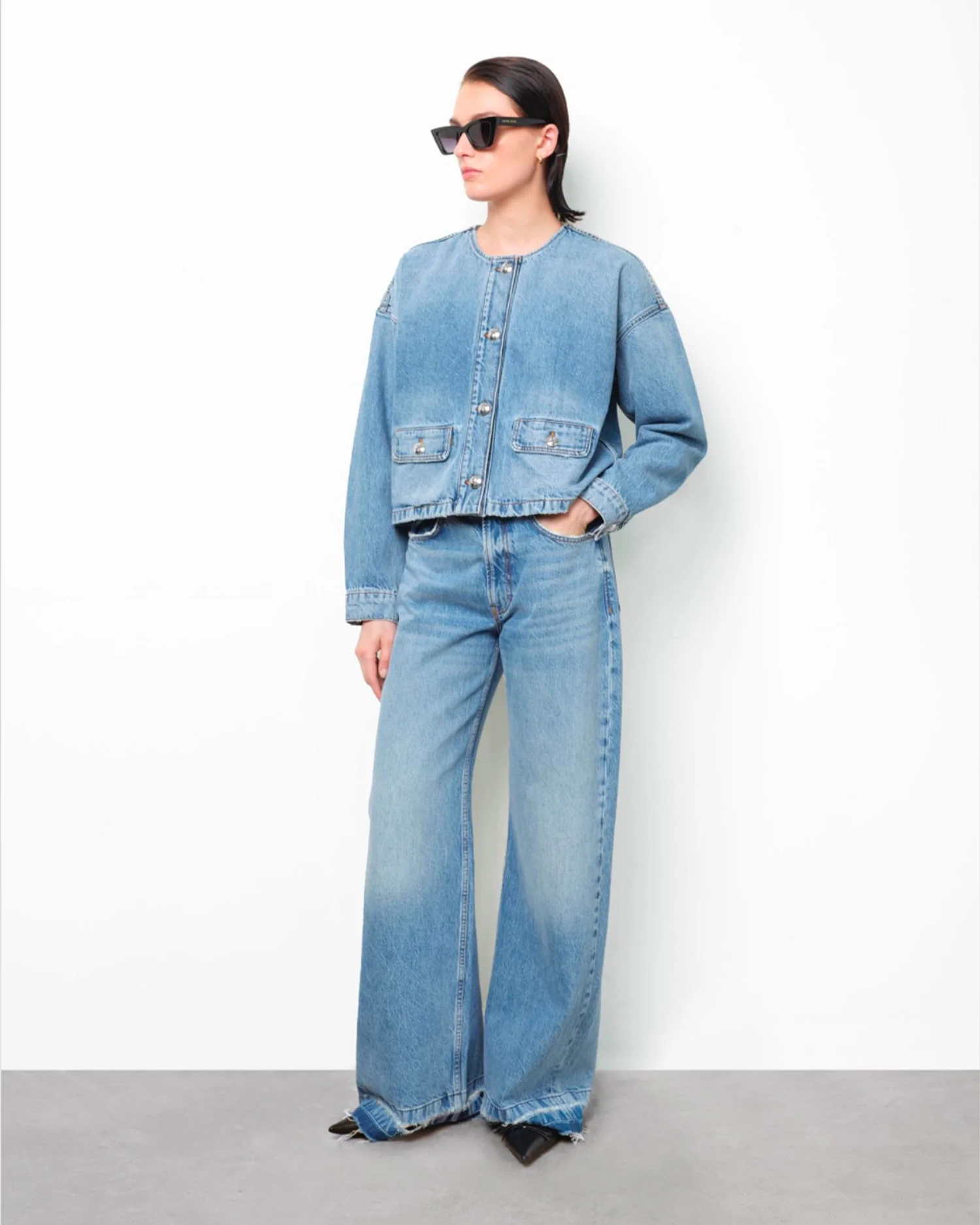 BLANCHE JACKET / CASPIAN BLUE - Image 2
