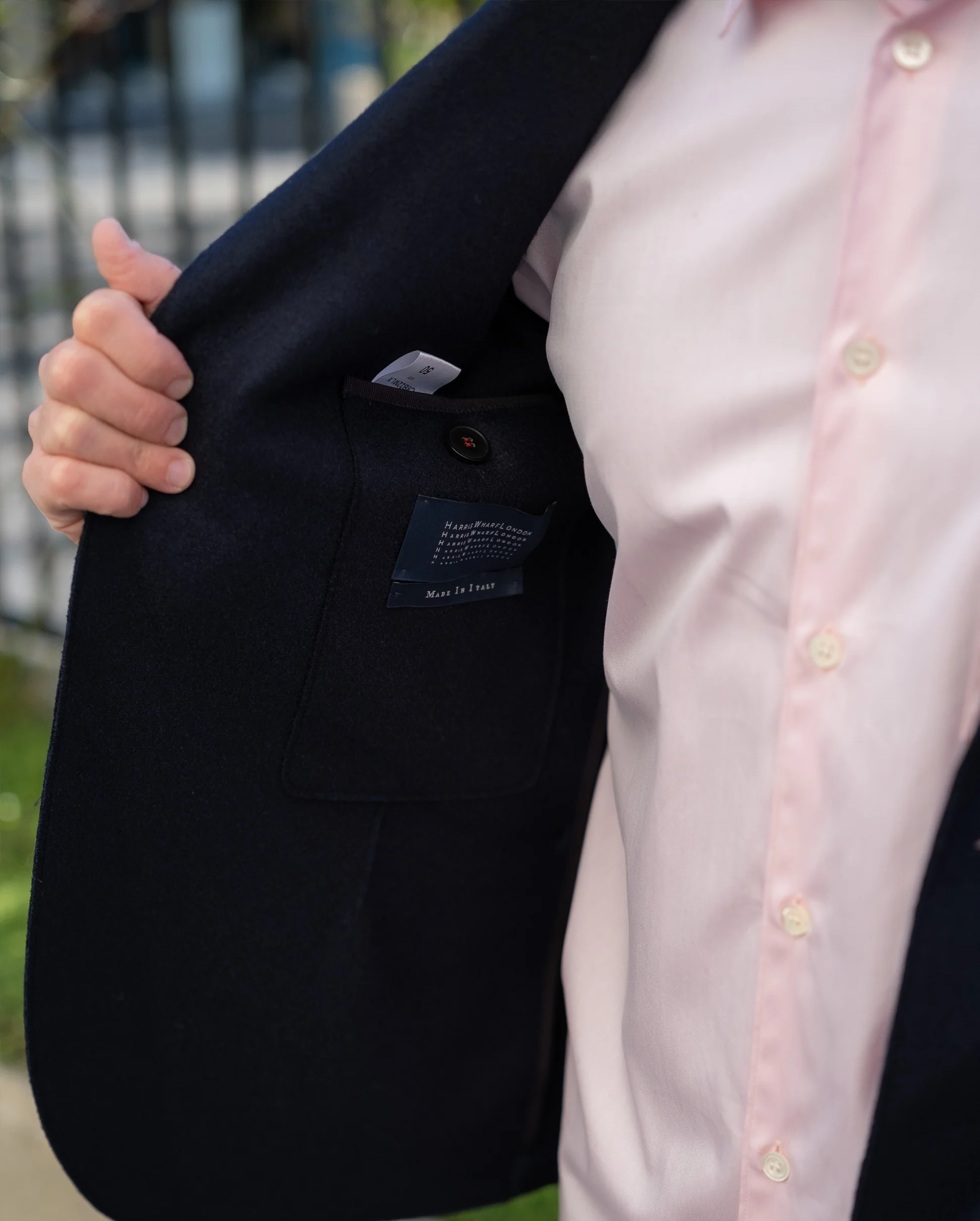 BLAZER LIGHT PRESSED WOOL / NAVY - Image 6