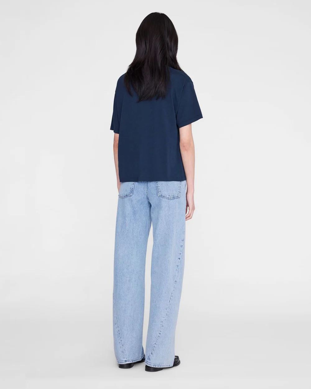 CADE TEE MELROSE STENCIL / NAVY - Image 2