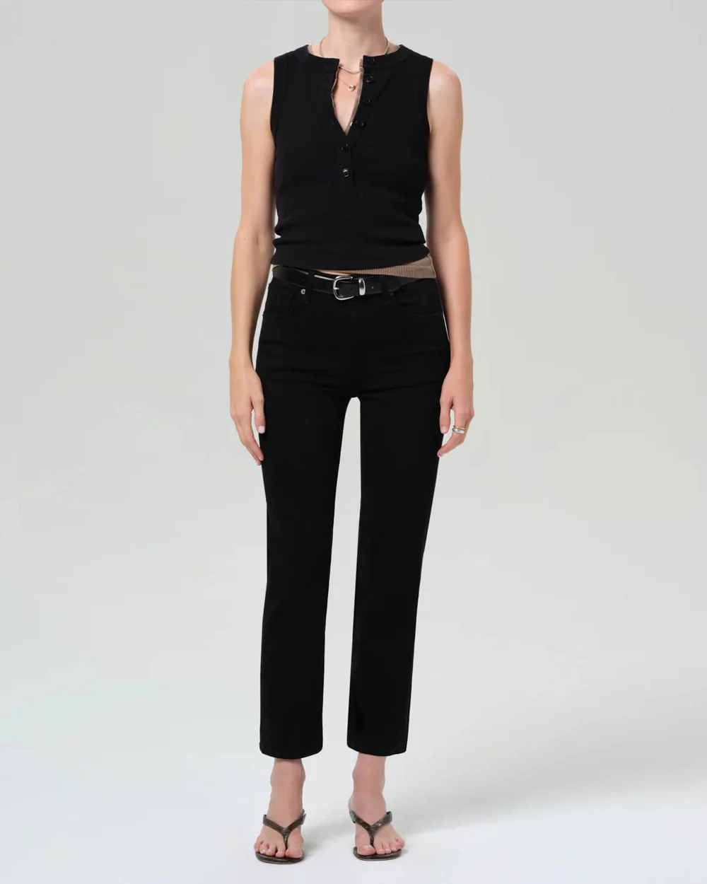 CAIA STRAIGHT / PLUSH BLACK - Image 2