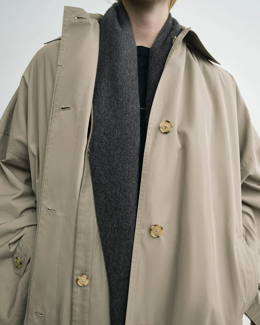 CAR COAT / TAUPE - Image 5