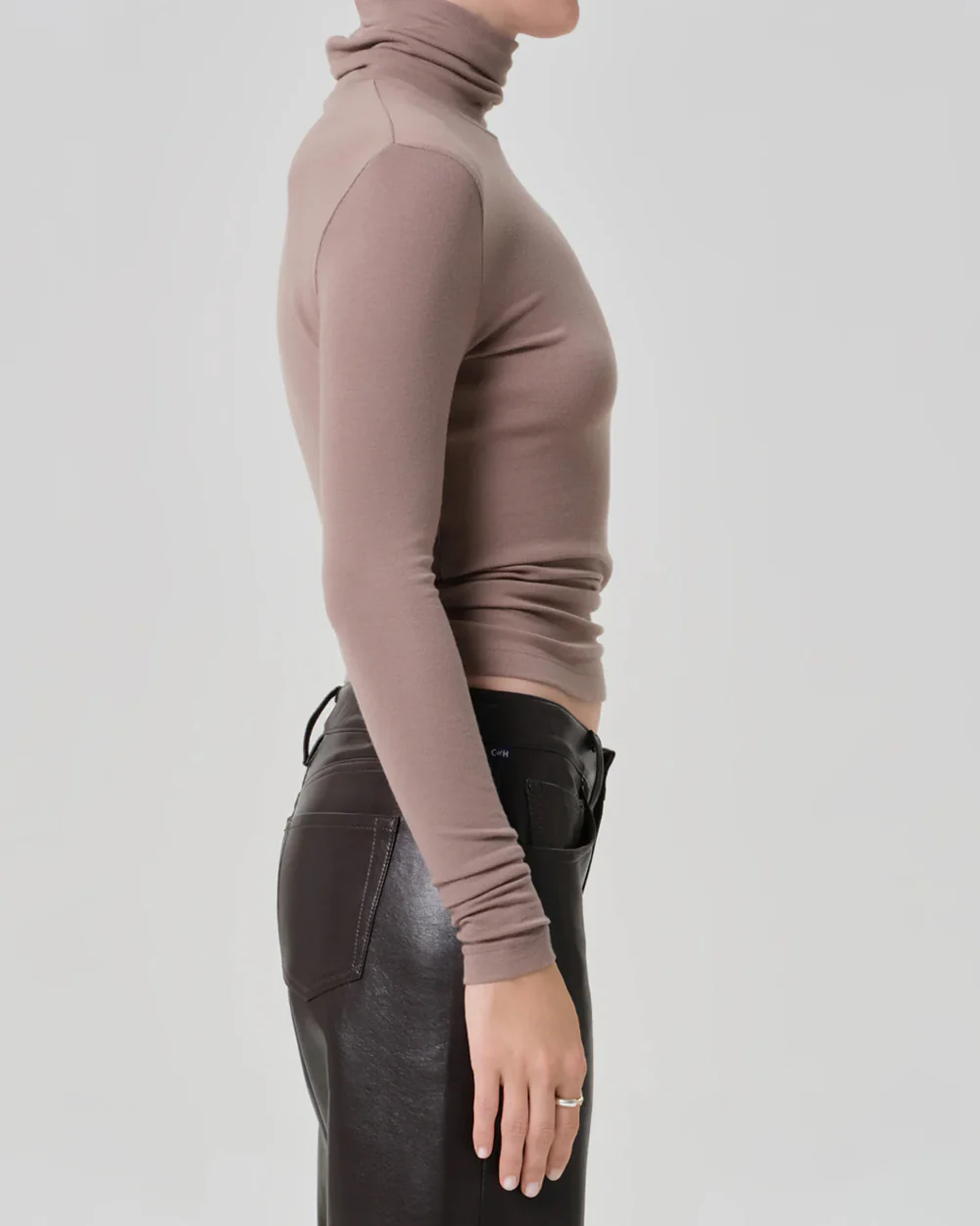 CARADENE TURTLENECK / COCOA - Image 3