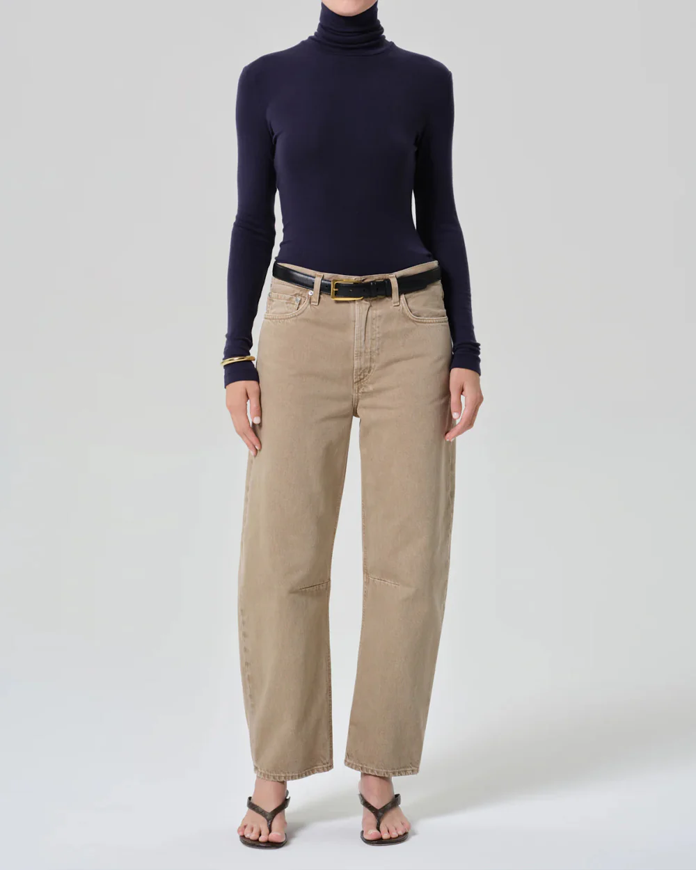 CARADENE TURTLENECK / NAVY - Image 5