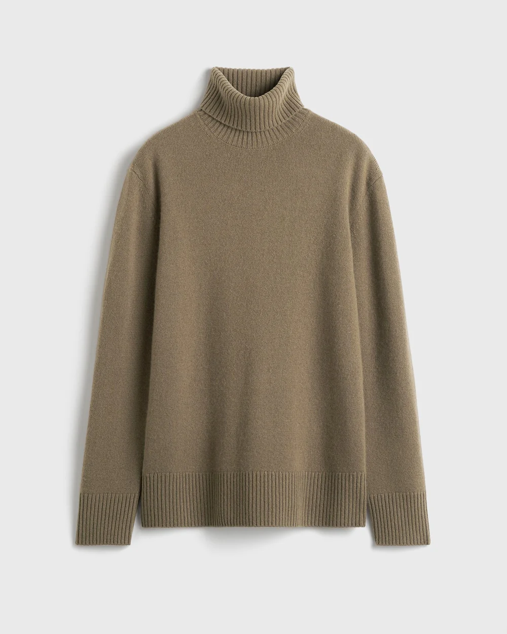 CASHMERE TURTLENECK / HAZEL - Image 5