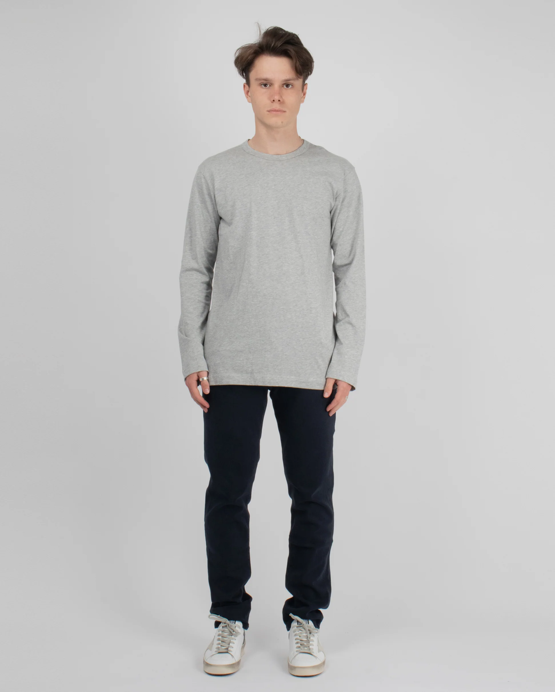 BASIC LONGSLEEVE T1PLA / GREY - Image 3