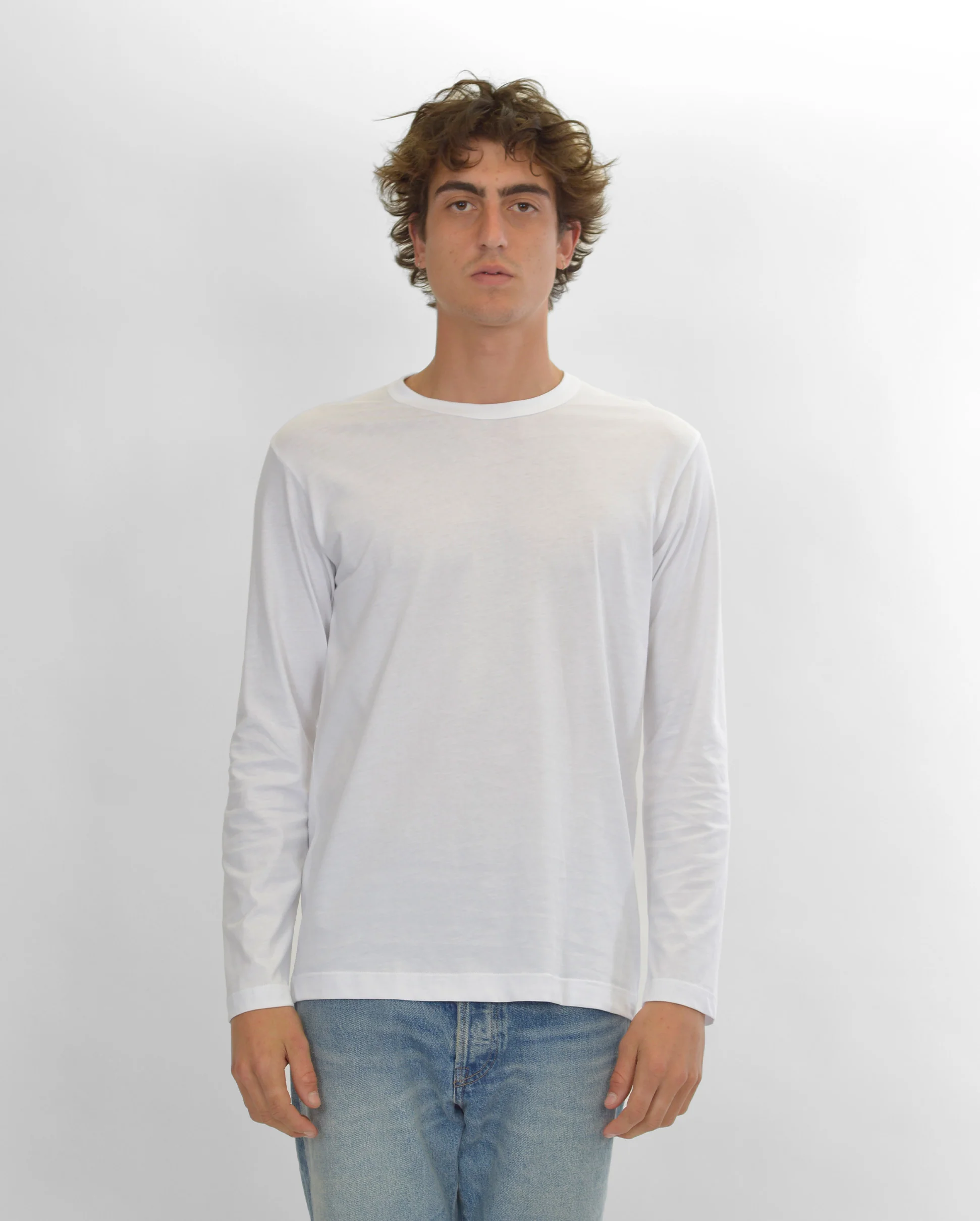 BASIC LONGSLEEVE T1PLA / WHITE - Image 2