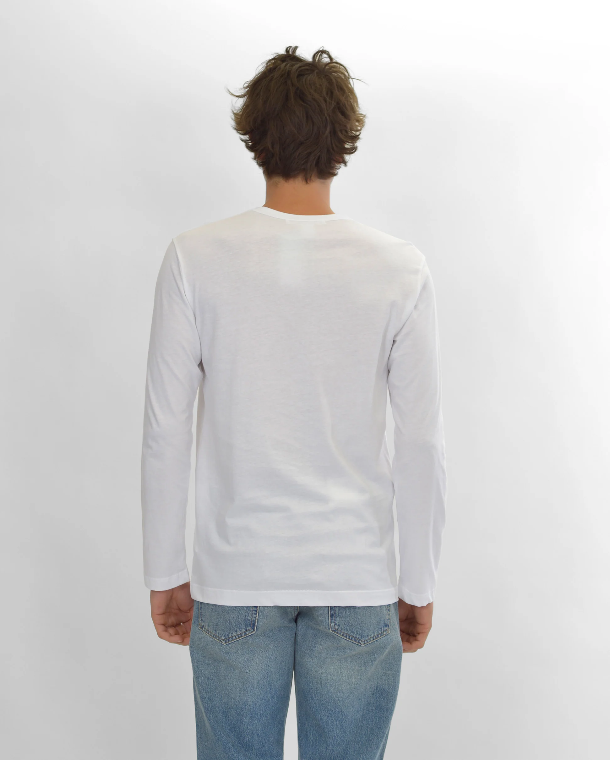 BASIC LONGSLEEVE T1PLA / WHITE - Image 3