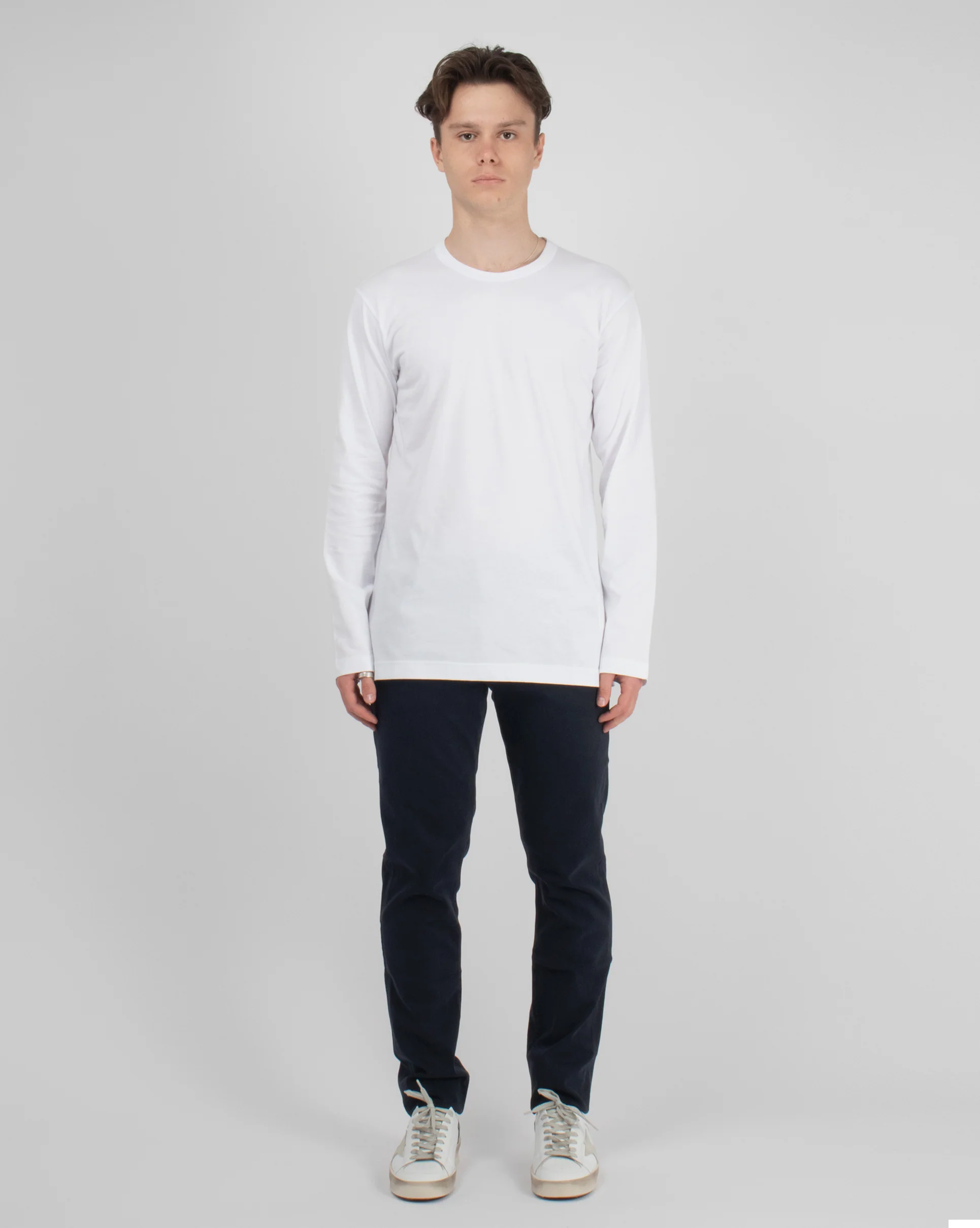 BASIC LONGSLEEVE T1PLA / WHITE - Image 4