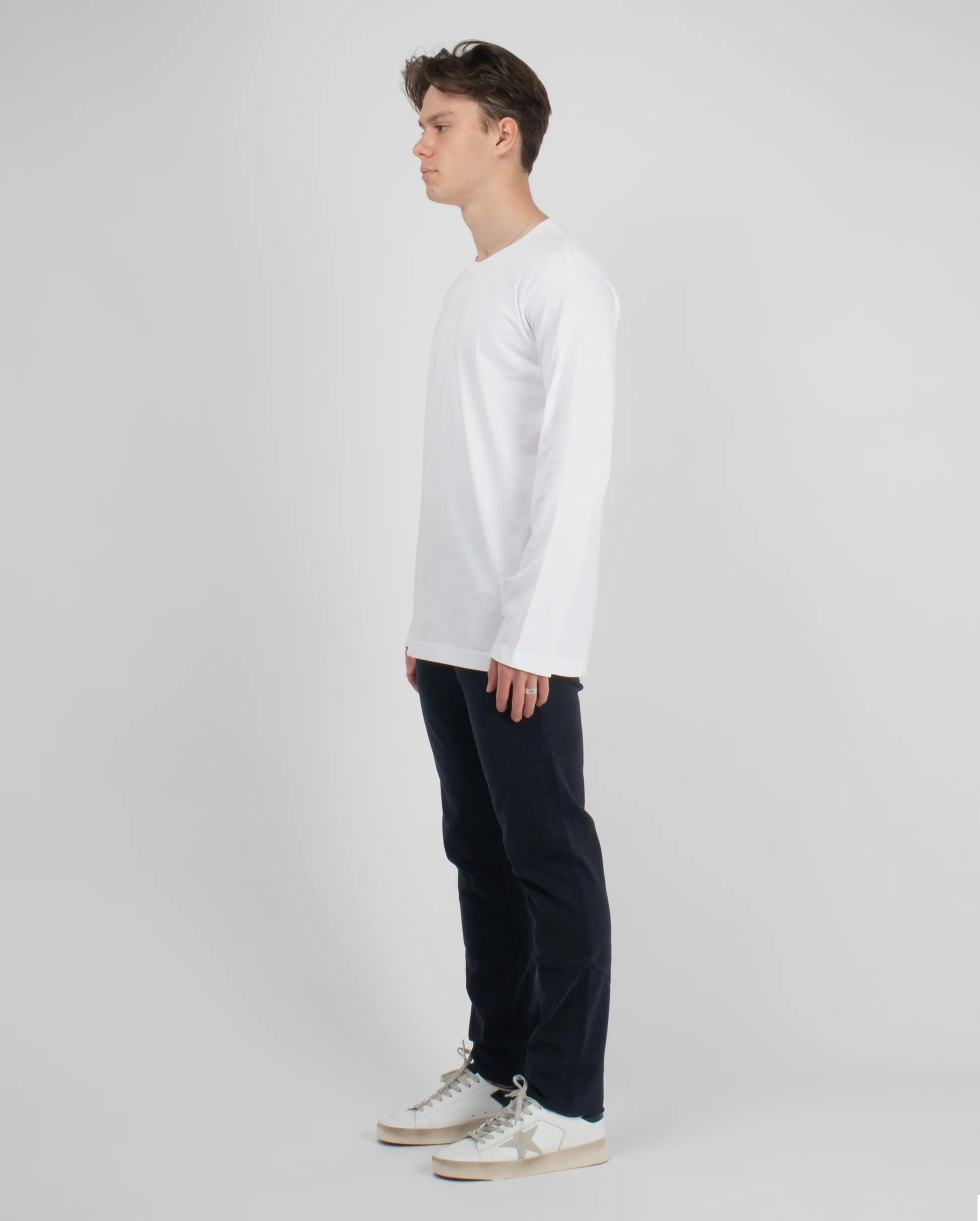 BASIC LONGSLEEVE T1PLA / WHITE - Image 5