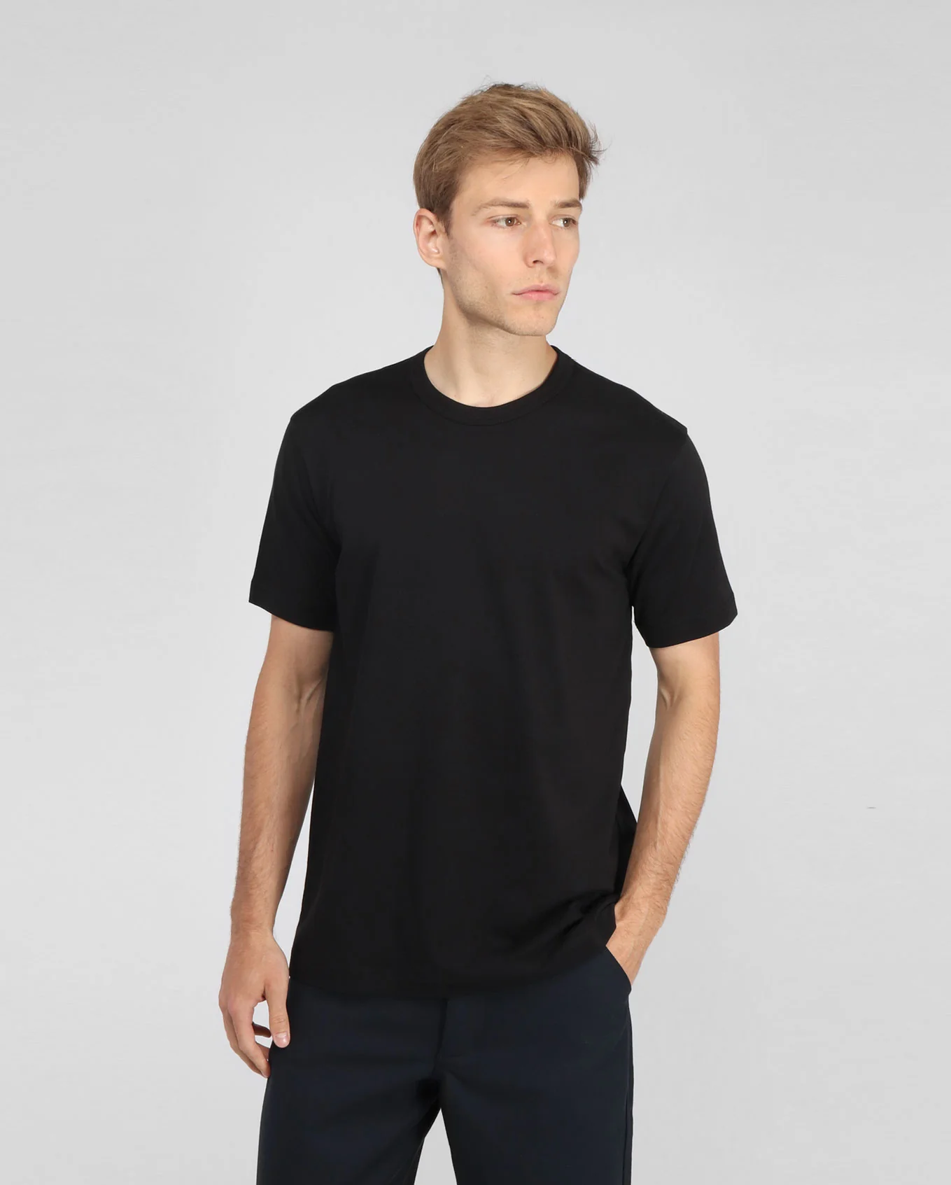 BASIC TEE T2PLA / BLACK - Image 4