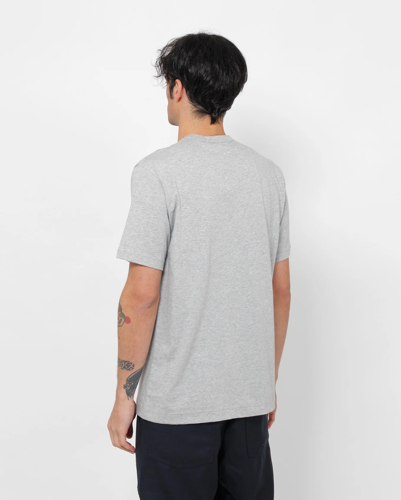 BASIC TEE T2PLA  / GREY - Image 6