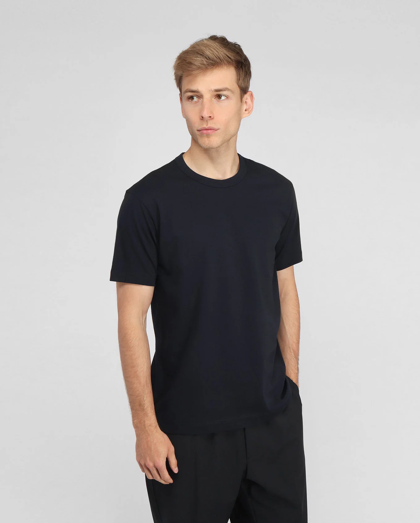 BASIC TEE T2PLA / NAVY - Image 5