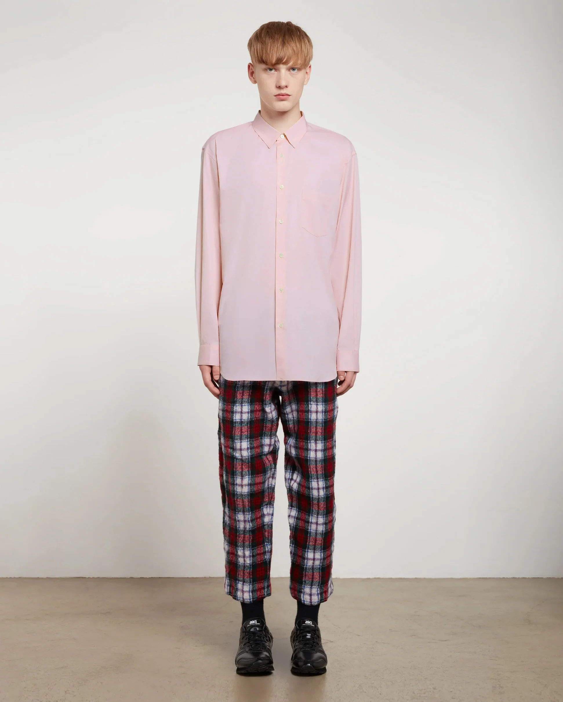 B023 OXFORD SHIRT / PINK - Image 8