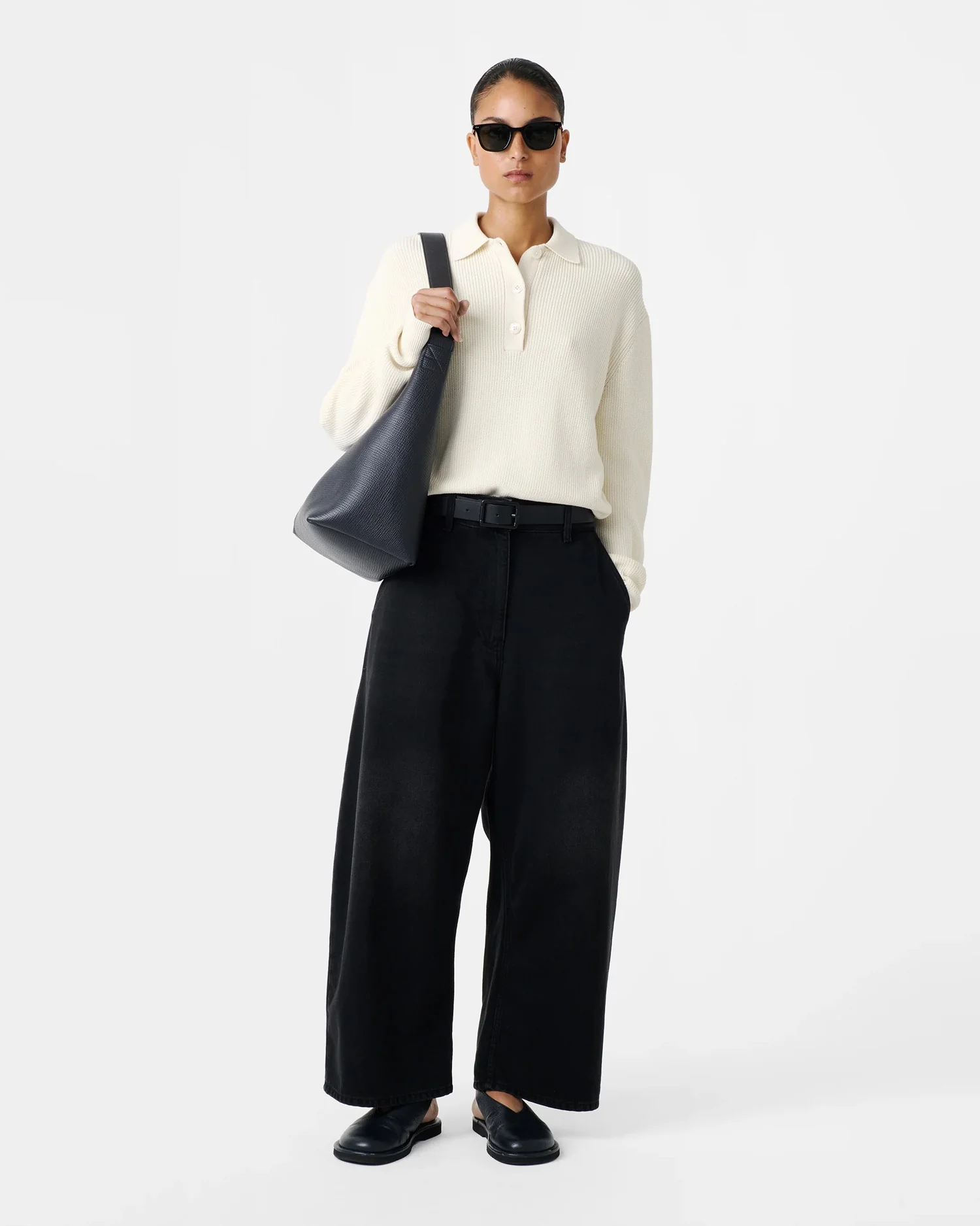 CHALCO DENIM PANT / WASHED BLACK - Image 2