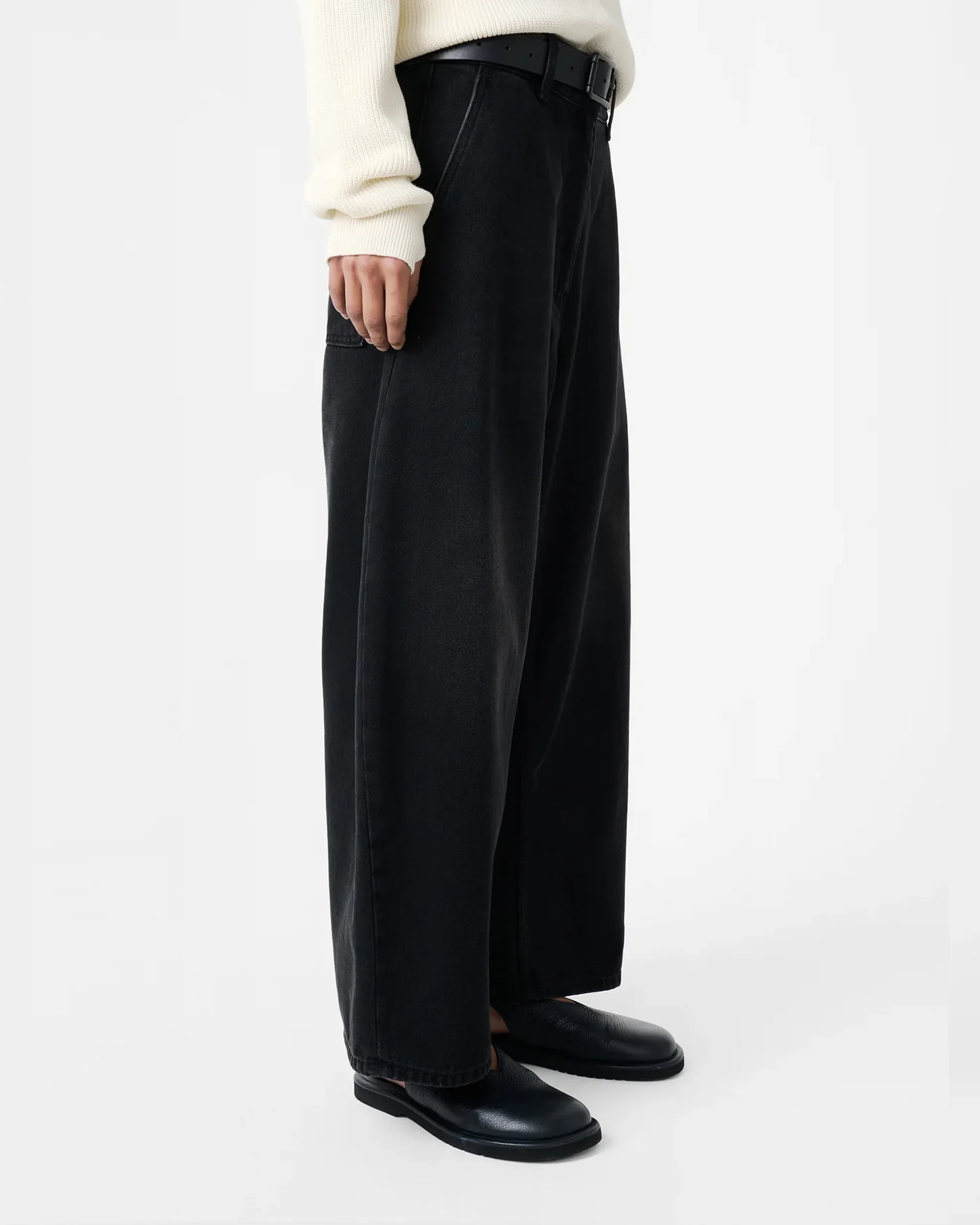 CHALCO DENIM PANT / WASHED BLACK - Image 7