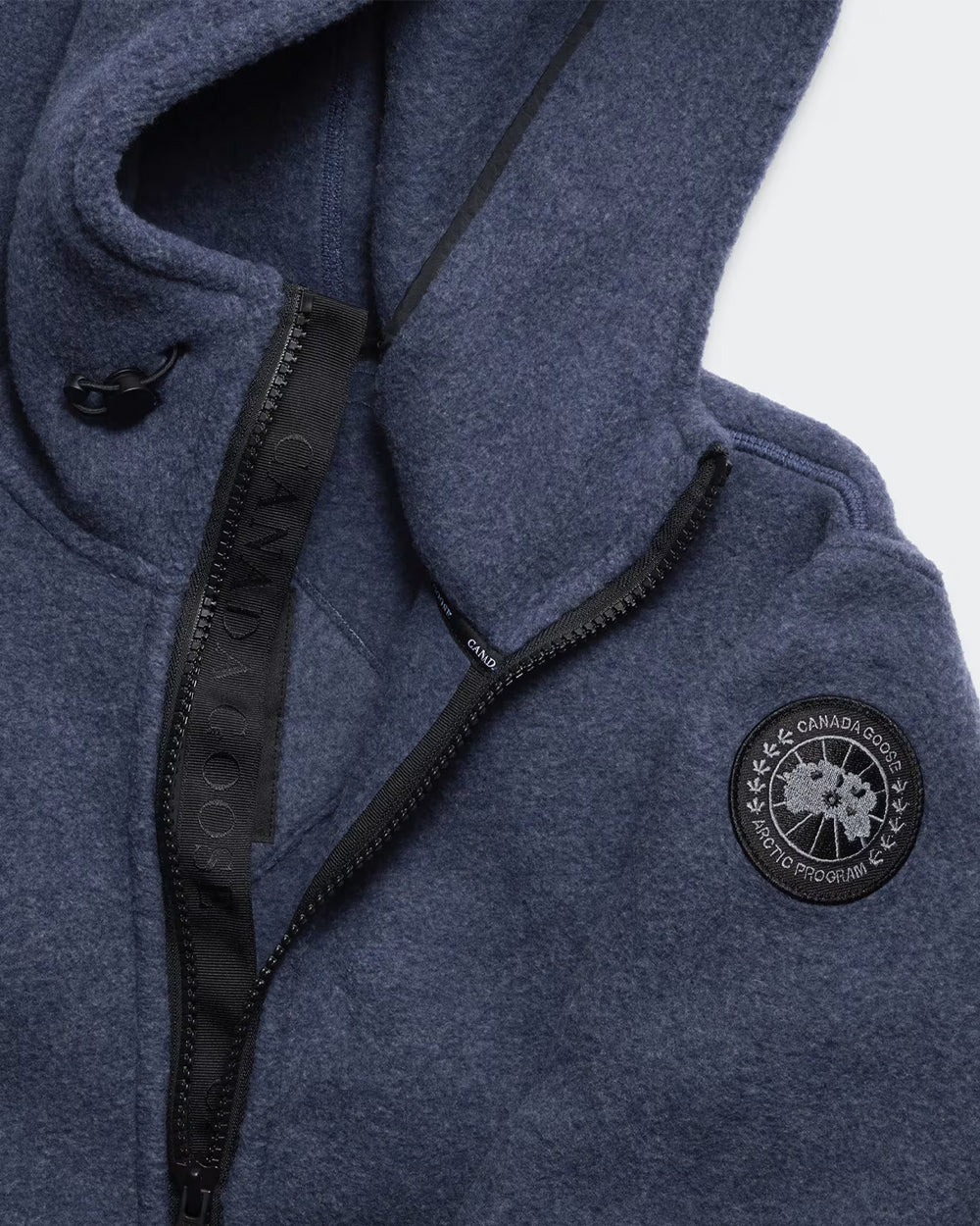 CHILLIWACK FLEECE BOMBER BLACK DISC / OXFORD NAVY - Image 2