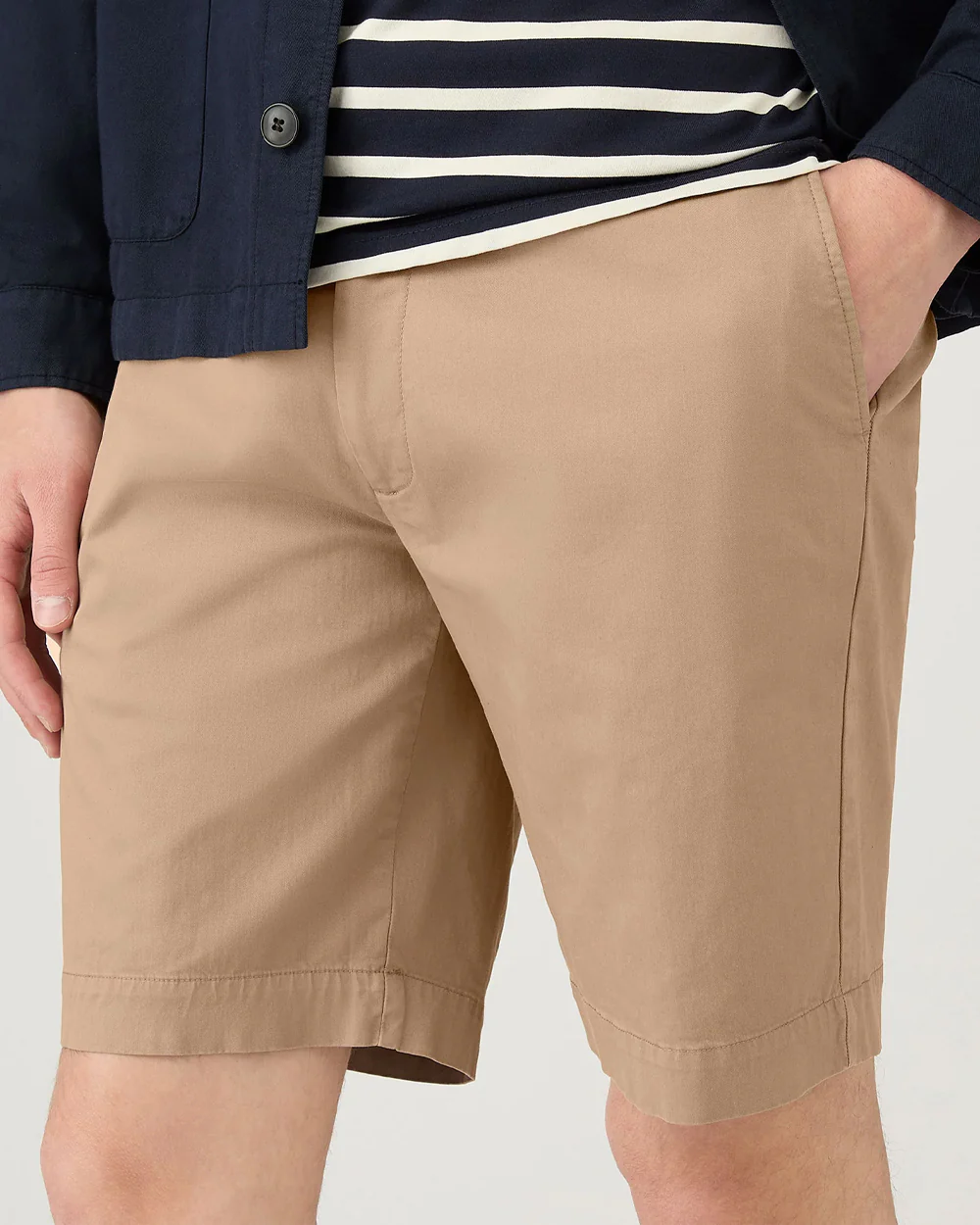 CHINO SHORT / DARK STONE - Image 3