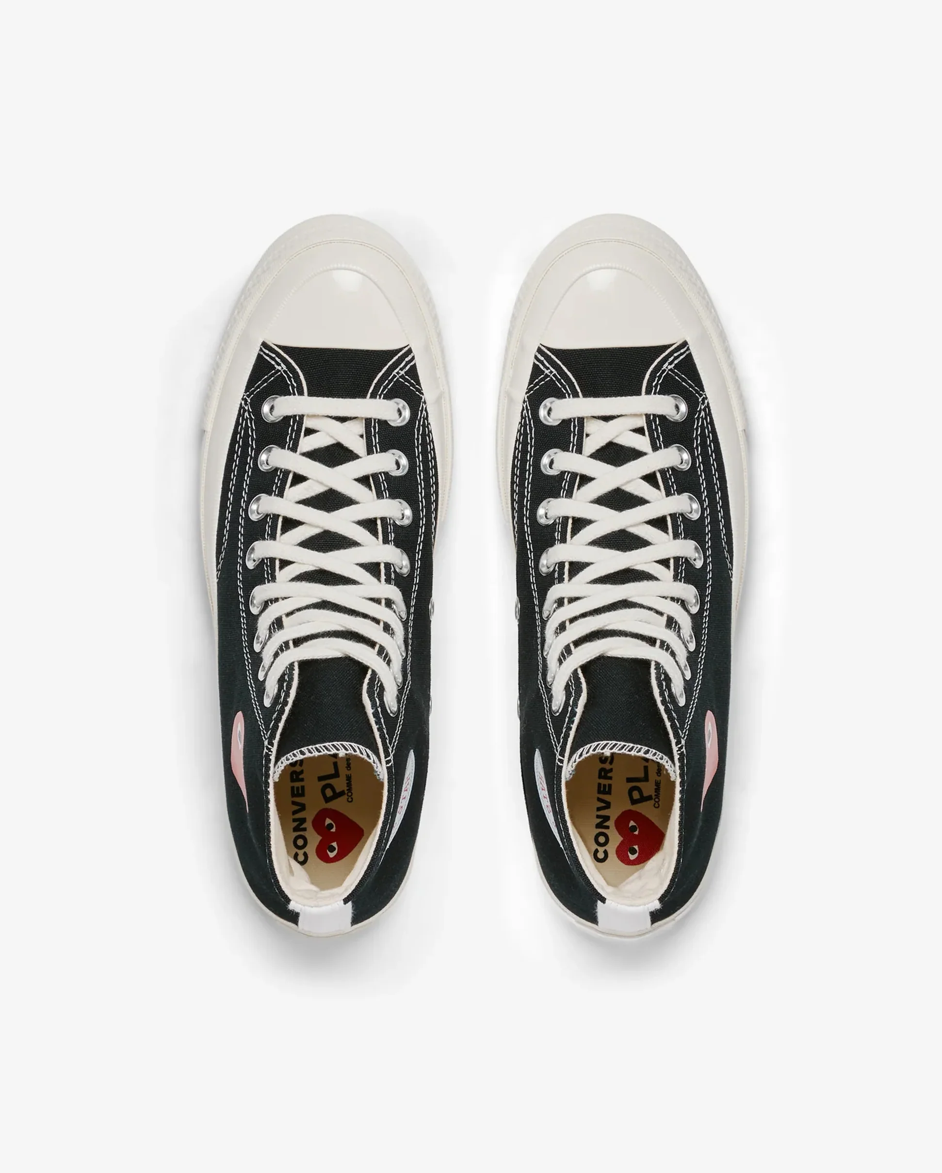 CHUCK TAYLOR HIGH SMALL RED HEART / BLACK - Image 5