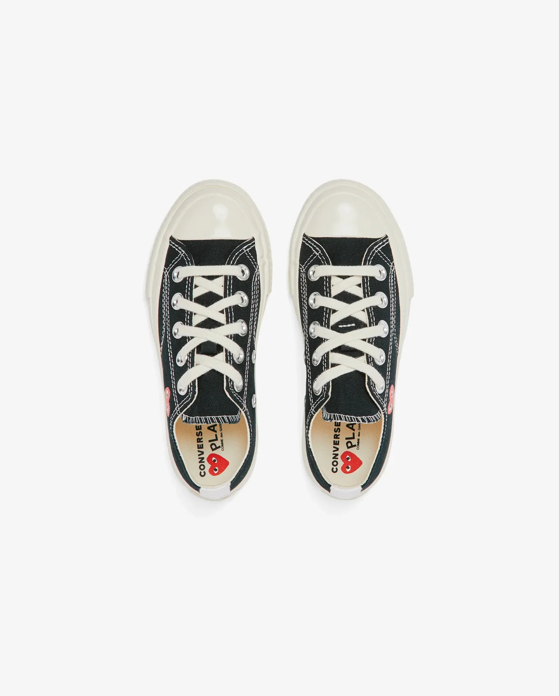 CHUCK TAYLOR KIDS SMALL RED HEART LOW/ BLACK - Image 5