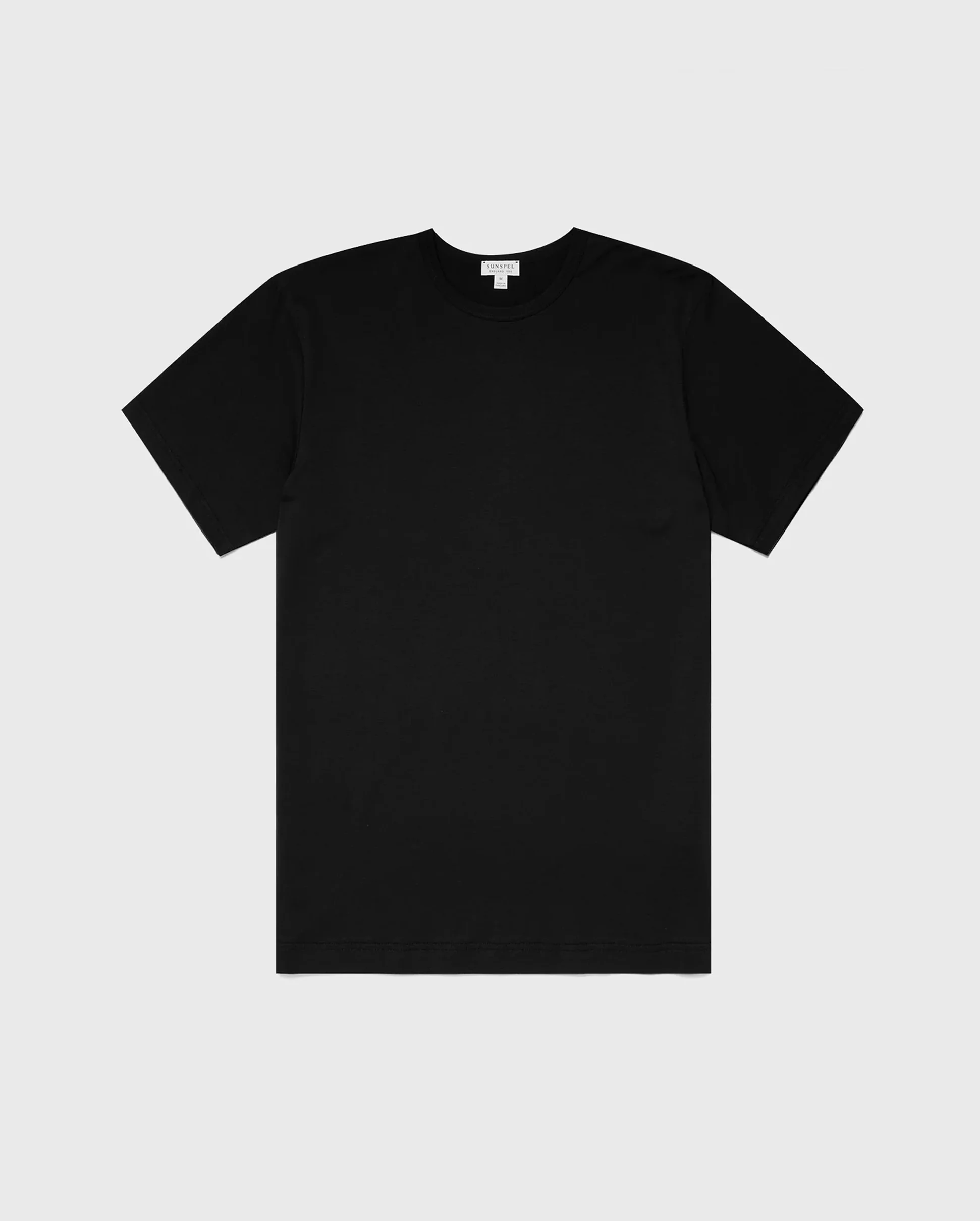 CLASSIC CREW NECK T-SHIRT / BLACK - Image 6