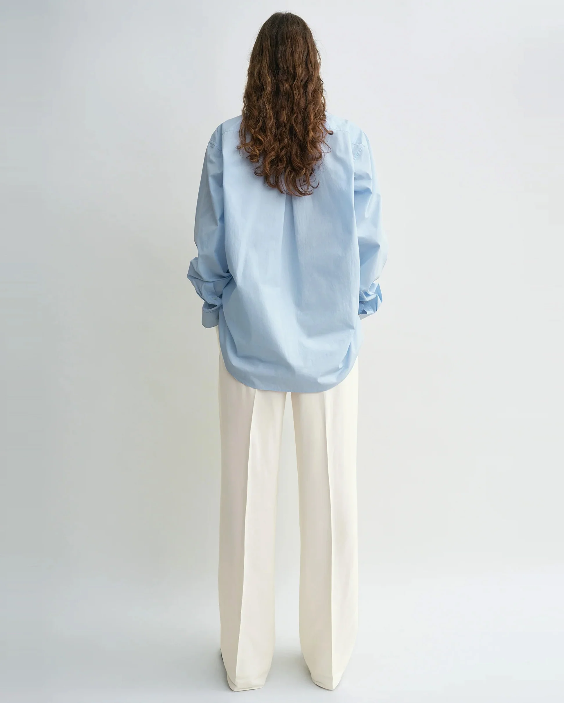 CLASSIC TUMBLED SHIRT / SKY BLUE - Image 3