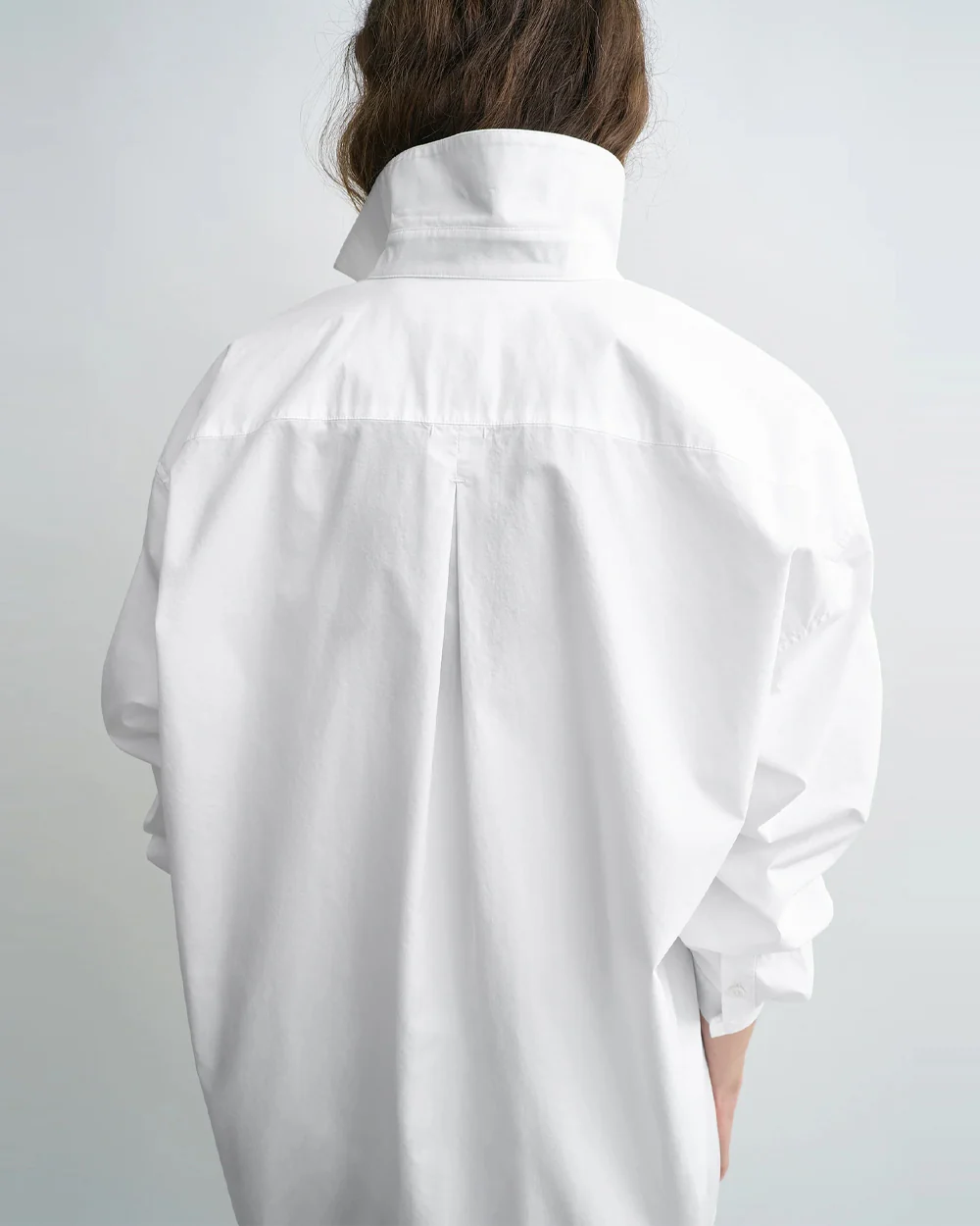CLASSIC TUMBLED SHIRT / WHITE - Image 3