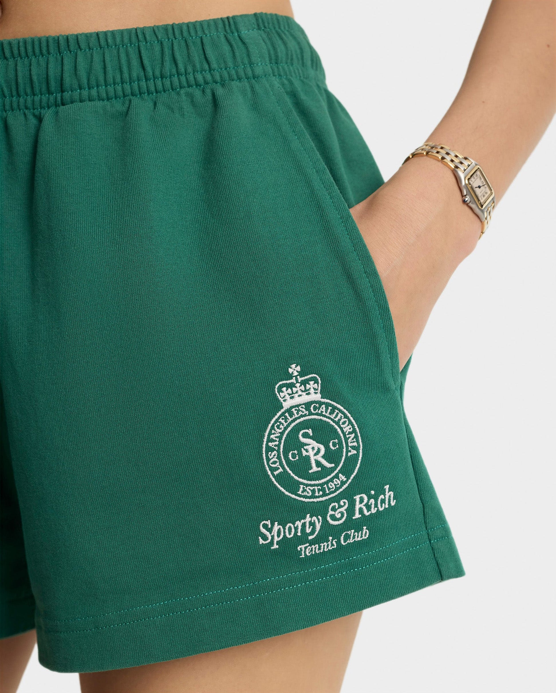 CROWN TENNIS DISCO SHORT / ALPINE - Image 5