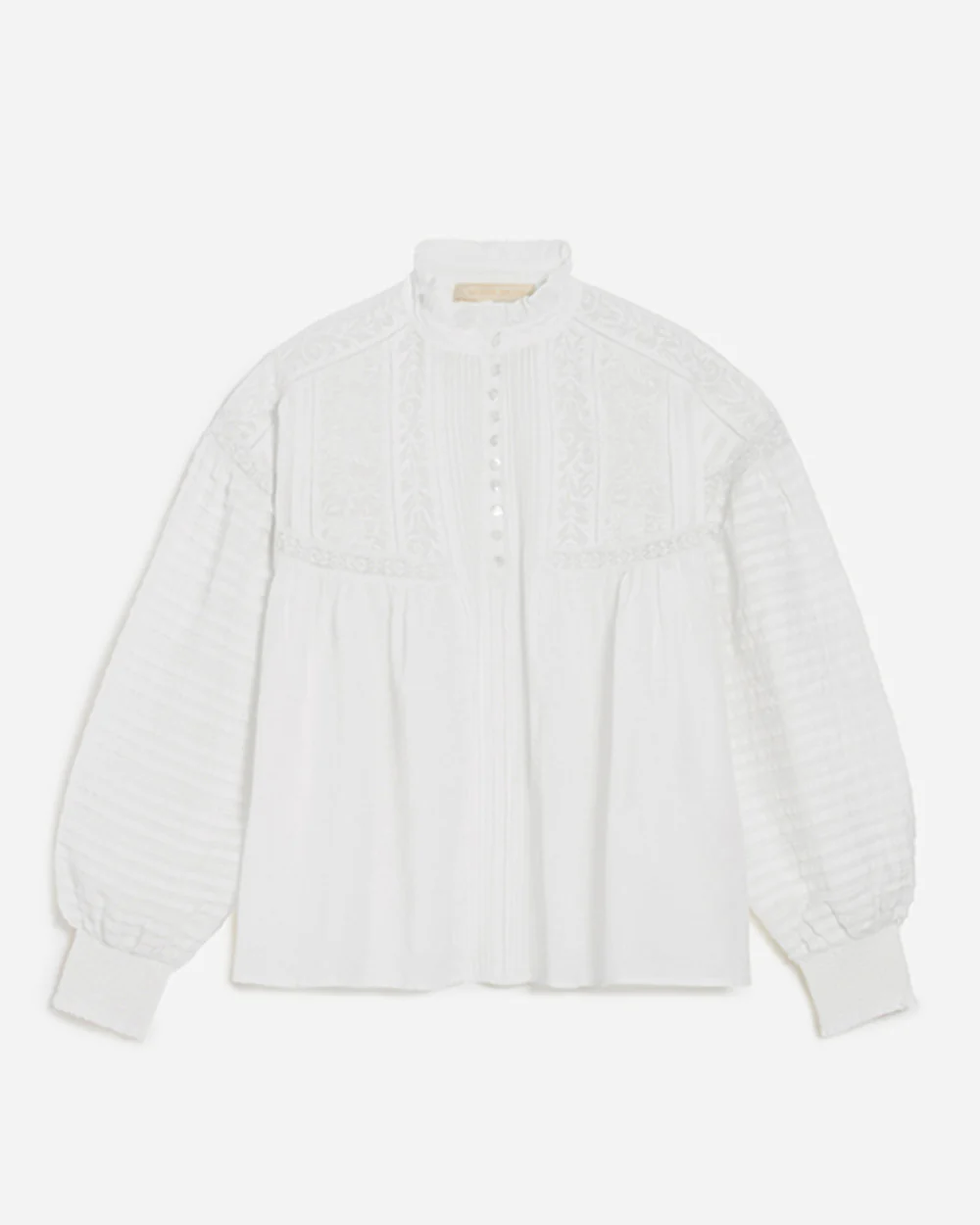 DAHLIA BLOUSE / BLANC - Image 5