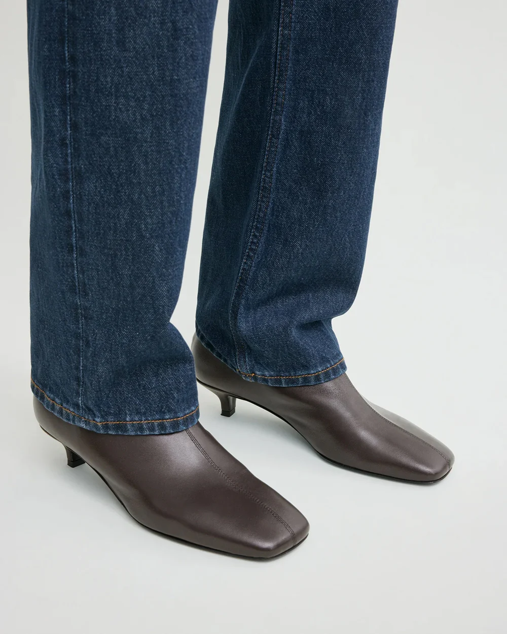 DAY NAPPA ANKLE BOOTS / BROWN - Image 4