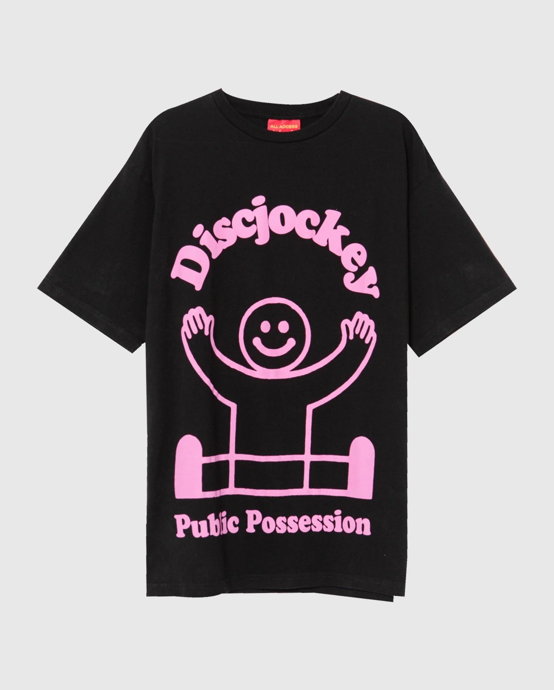 DEEJAY T-SHIRT / BLACK