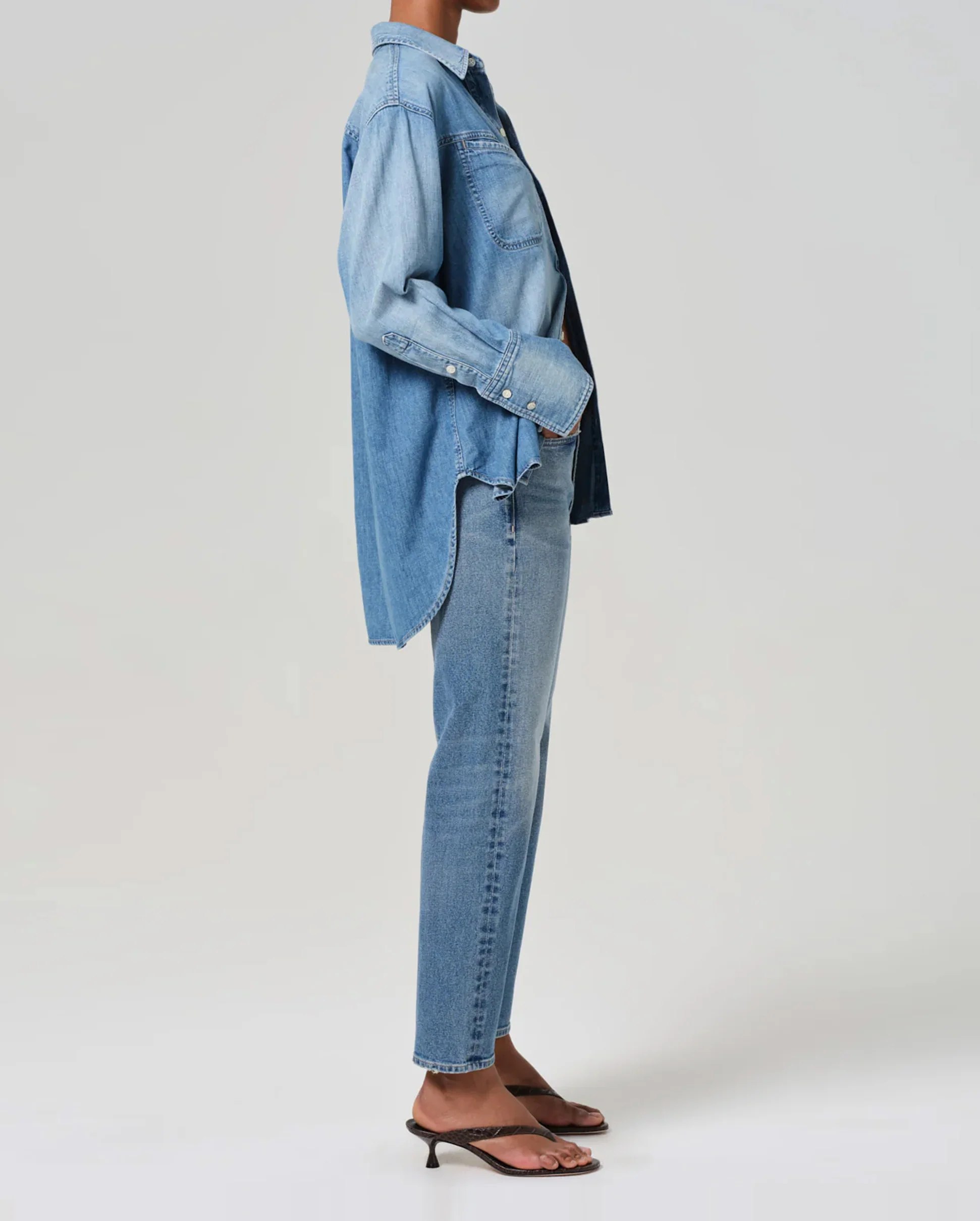 DELFINA HIGH RISE STRAIGHT / ELSINORE - Image 3