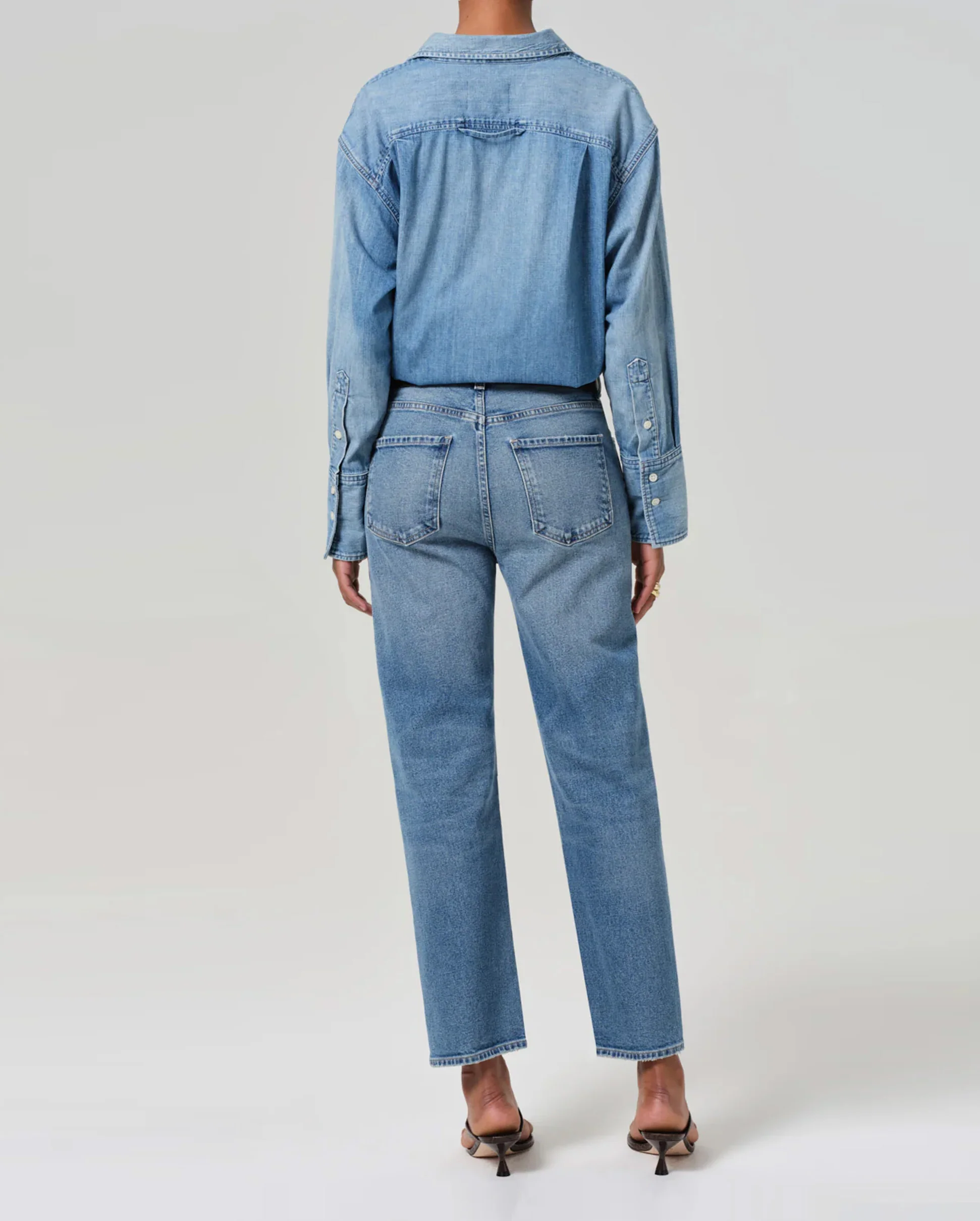 DELFINA HIGH RISE STRAIGHT / ELSINORE - Image 4