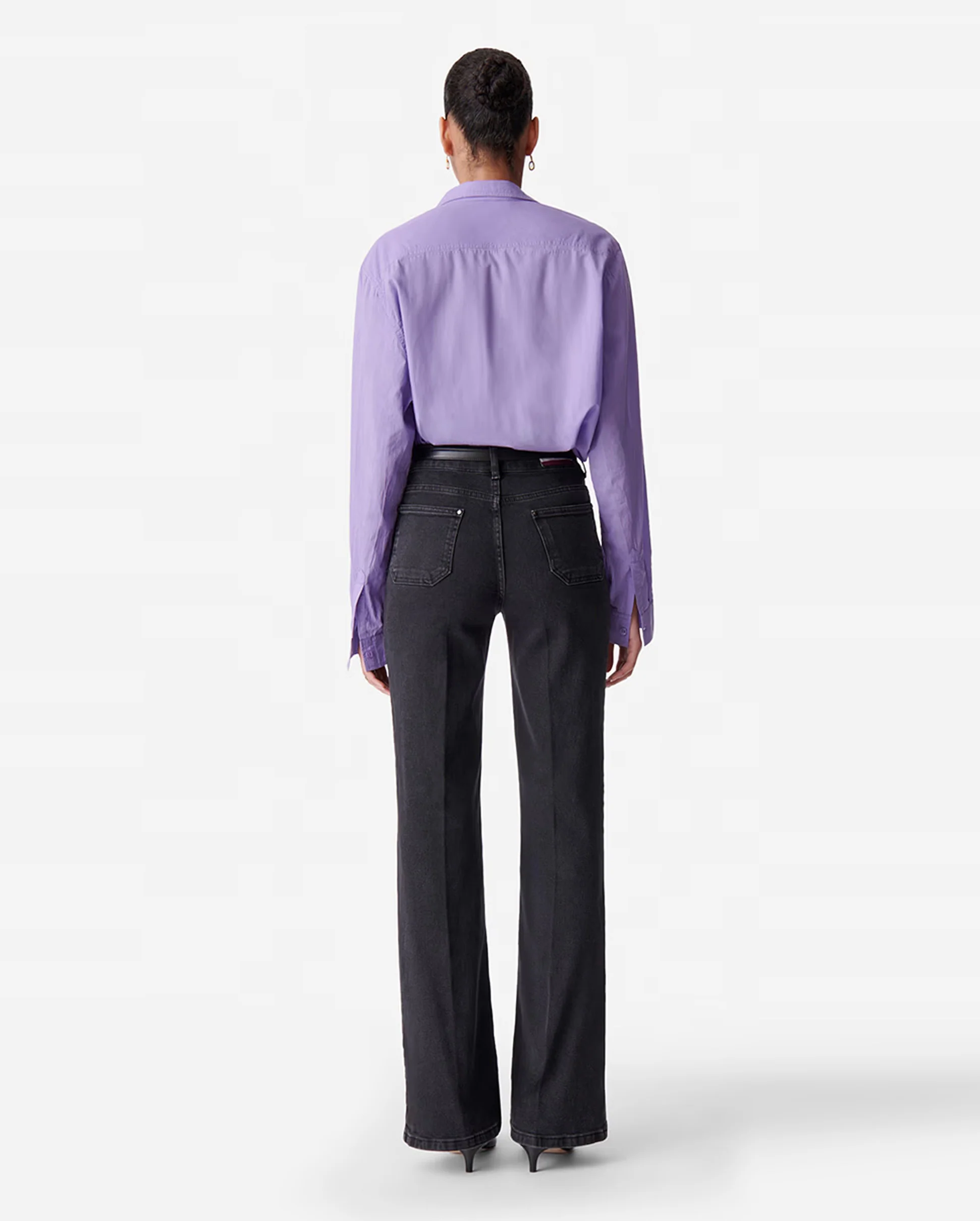 DOMPAY PANTALON FLARE / NOIR - Image 3