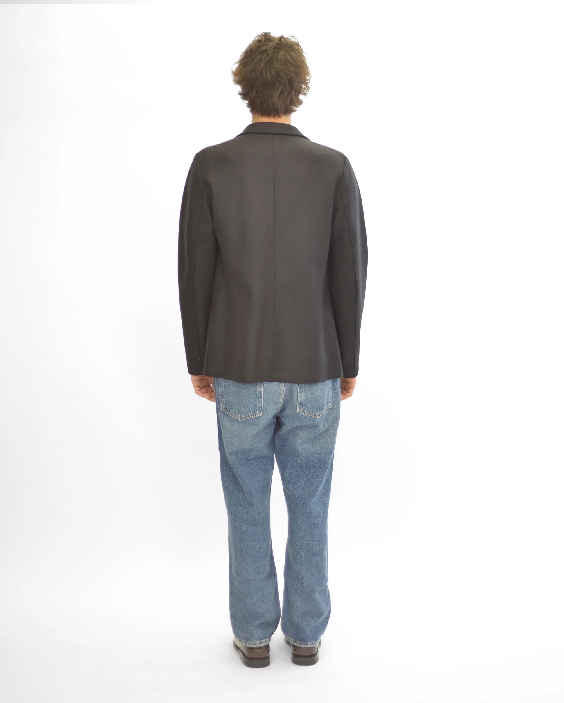 BLAZER LIGHT PRESSED WOOL / BLACK - Image 6