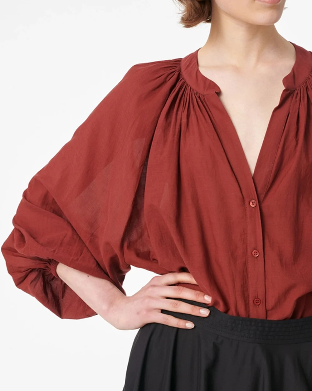 EDME BLOUSE / SPICE - Image 3