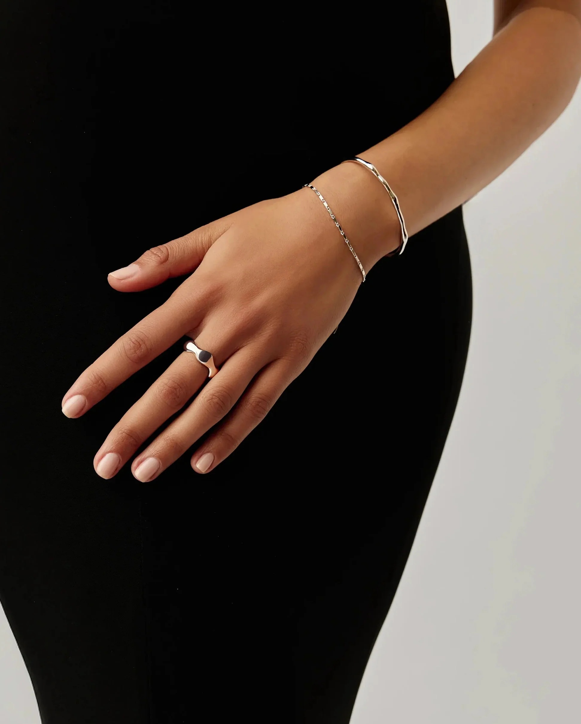 ENY LEE PARKER STACKING RING / SILVER - Image 6