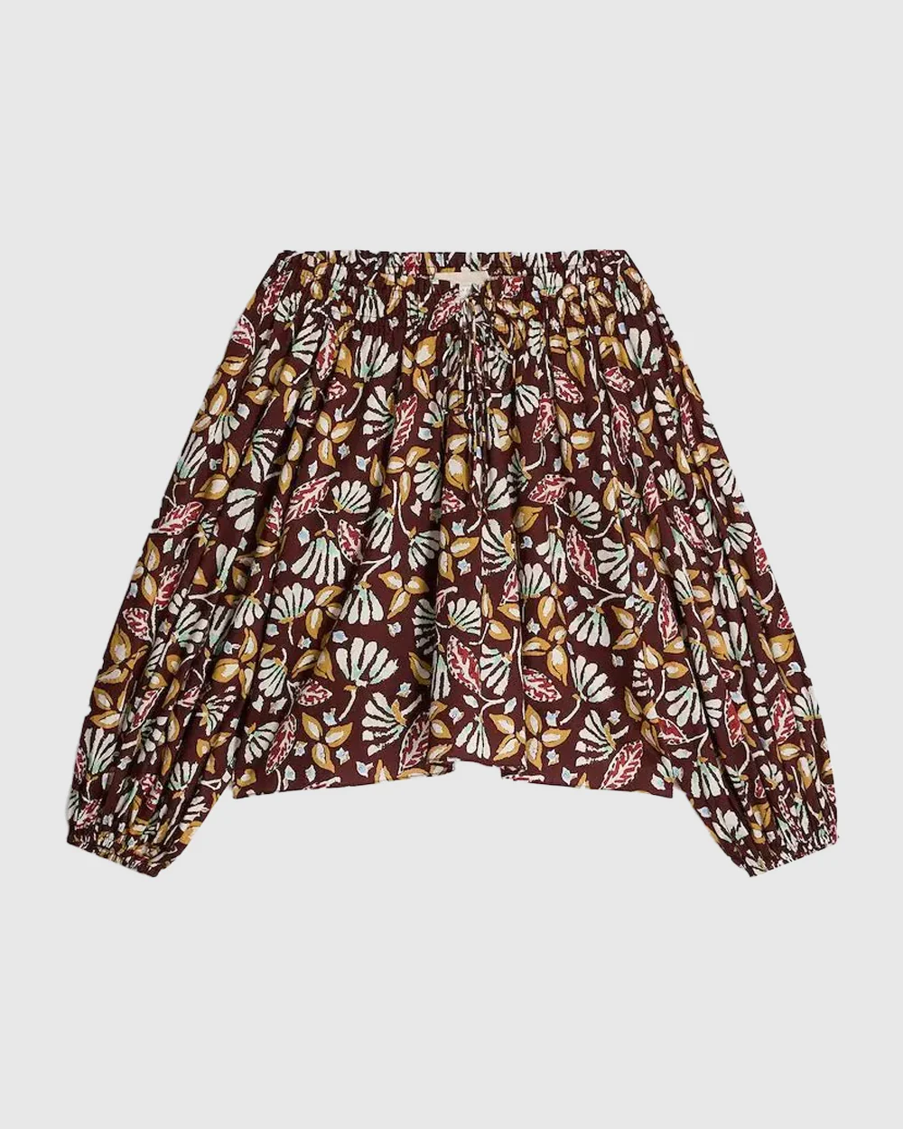 ENYA BLOUSE / MARRON - Image 2