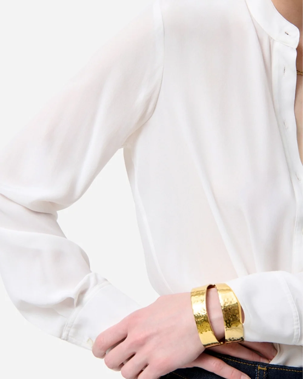 FABLE BLOUSE / ECRU - Image 3