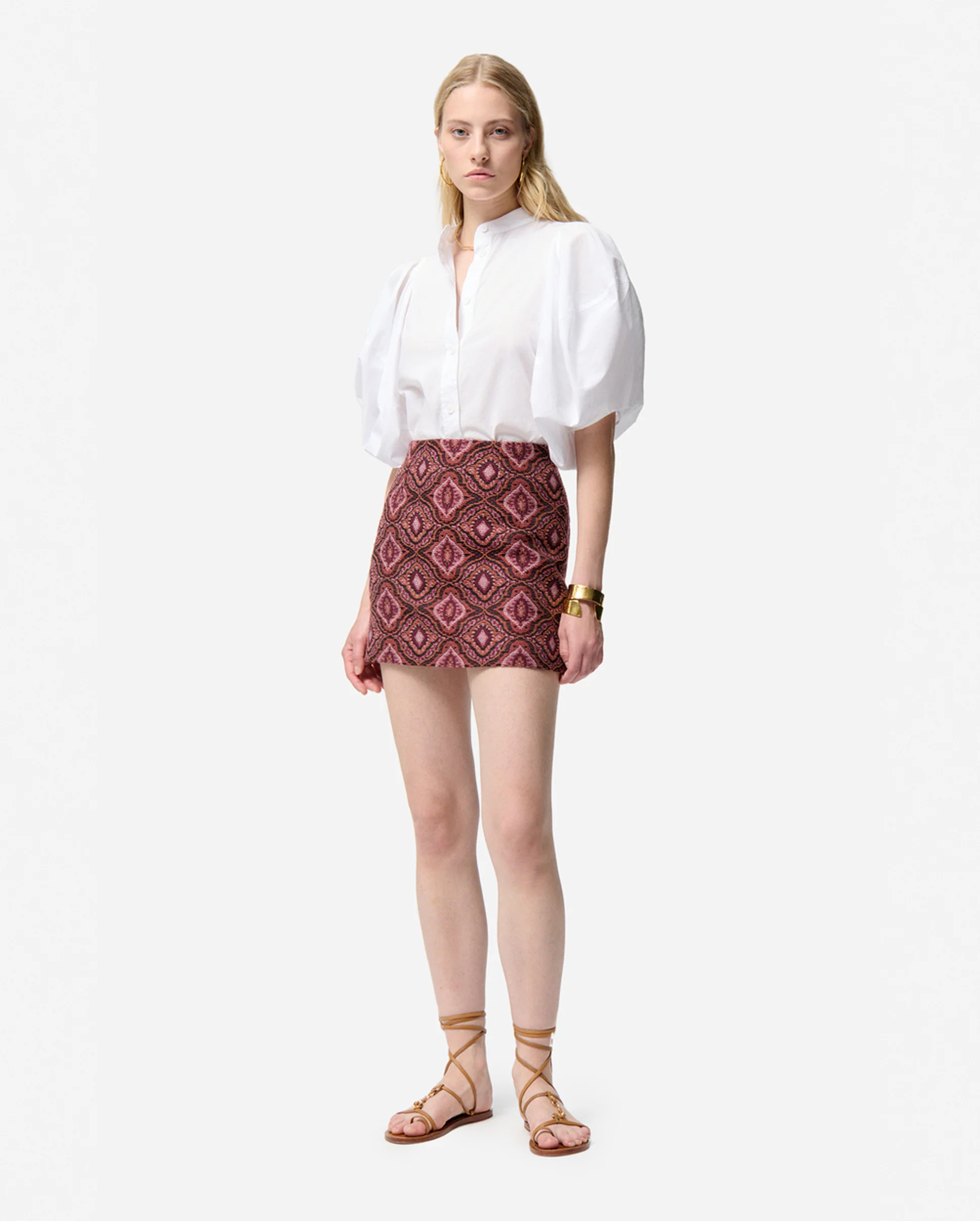 FALL SKIRT / MULTICO/ROSE - Image 4