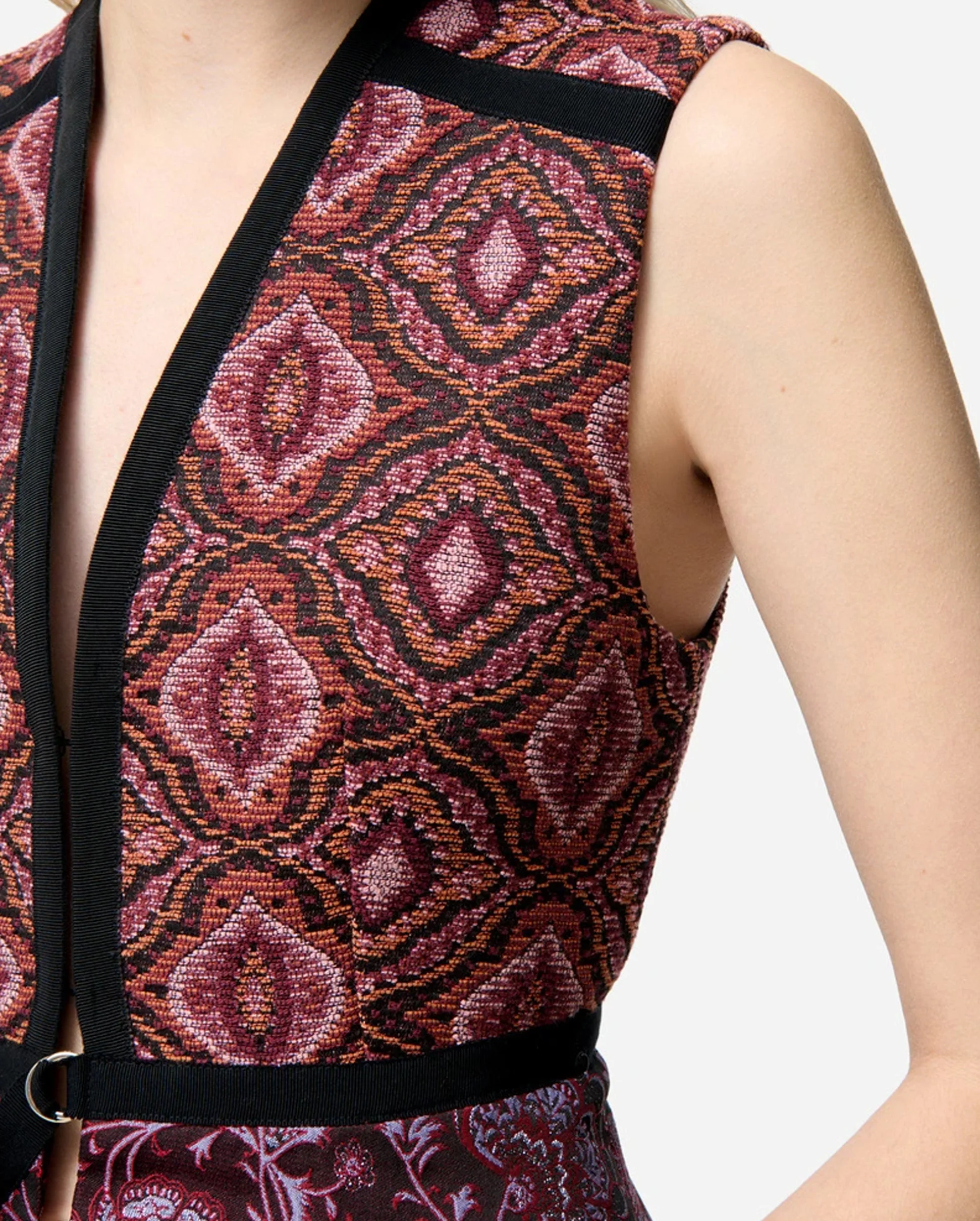 FILIPO VEST / MULTICO ROSE - Image 3
